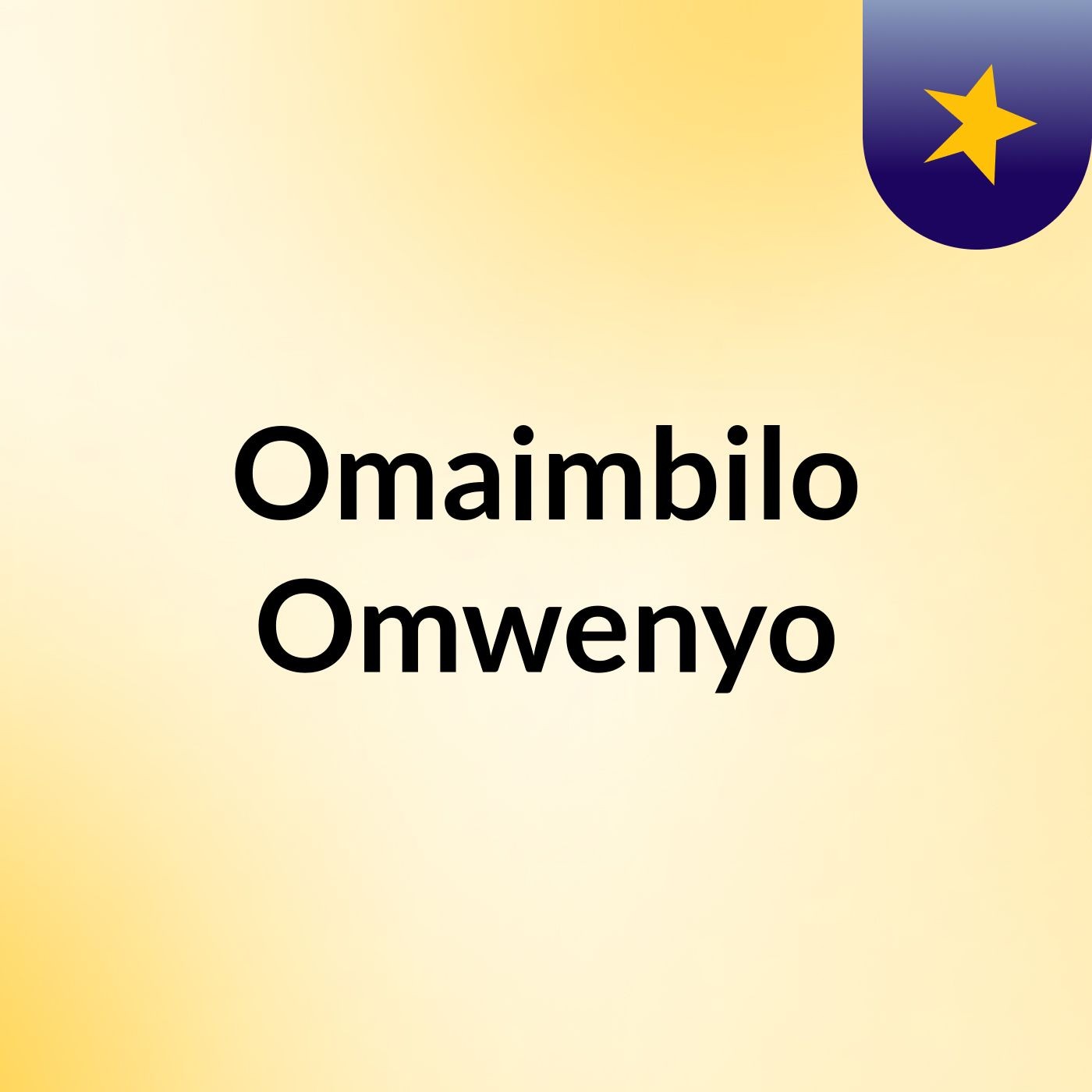 Omaimbilo Omwenyo