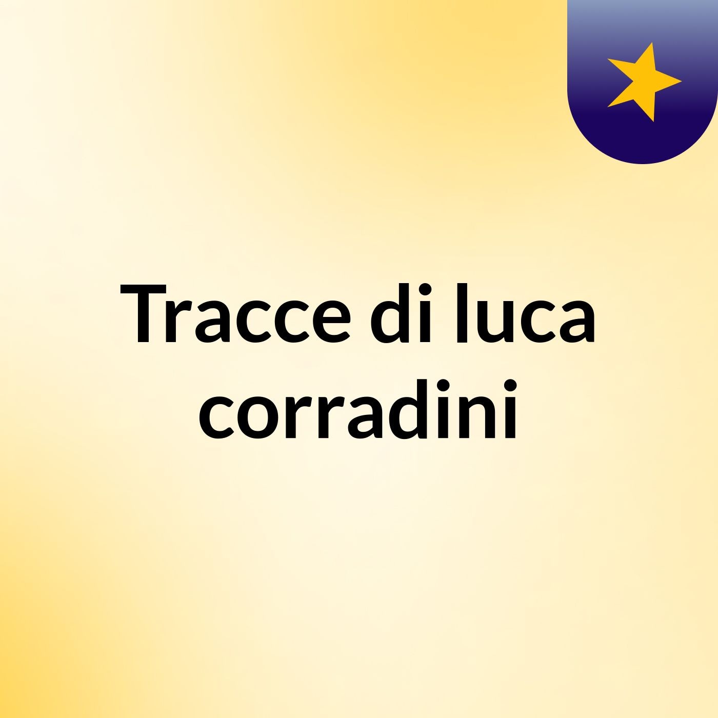 Tracce di luca corradini