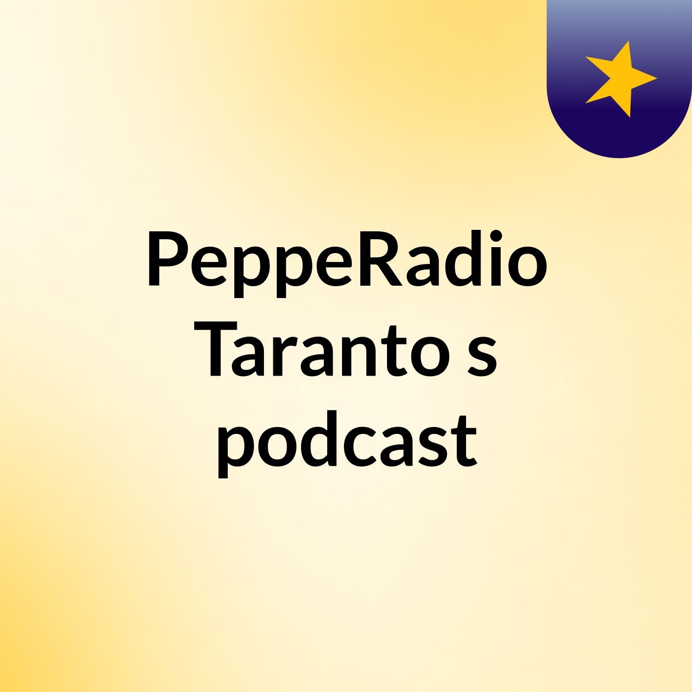PeppeRadio Taranto's podcast