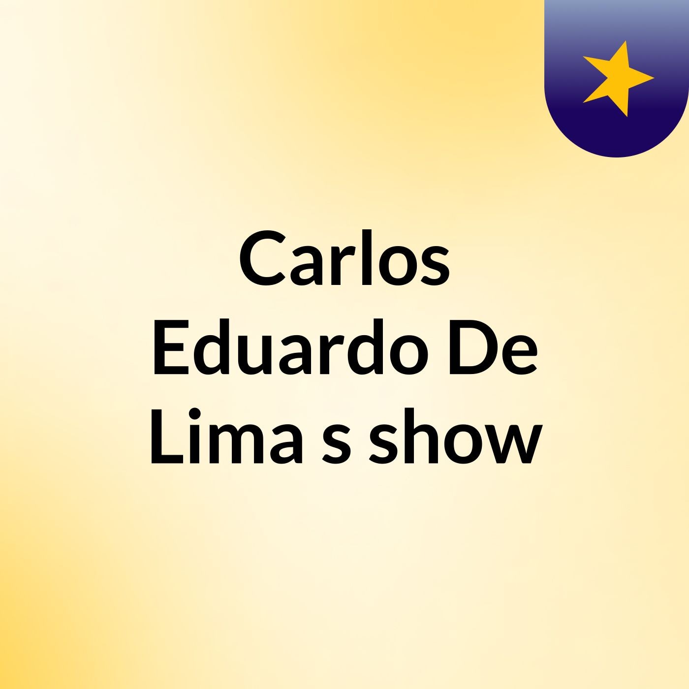 Carlos Eduardo De Lima's show
