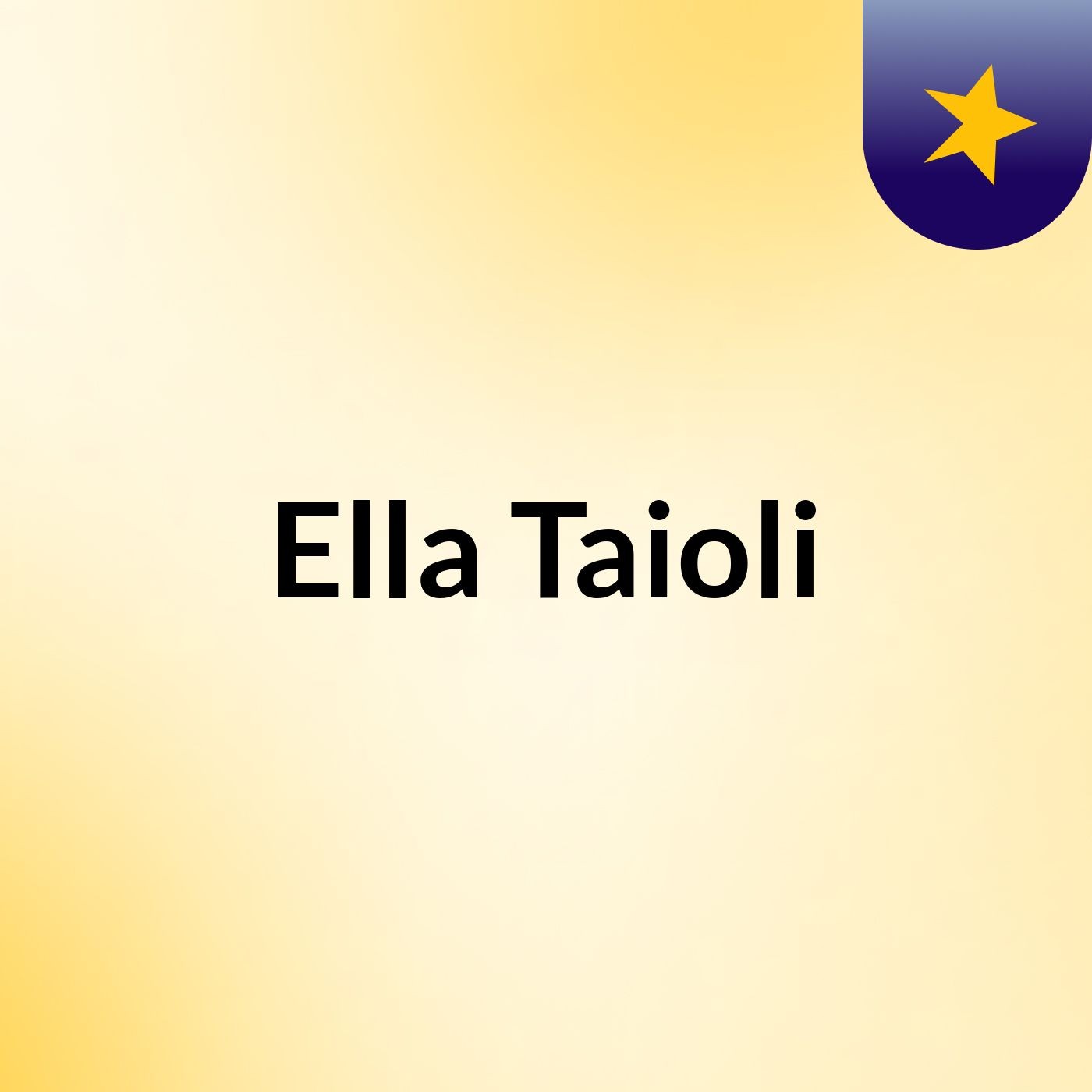 Ella Taioli