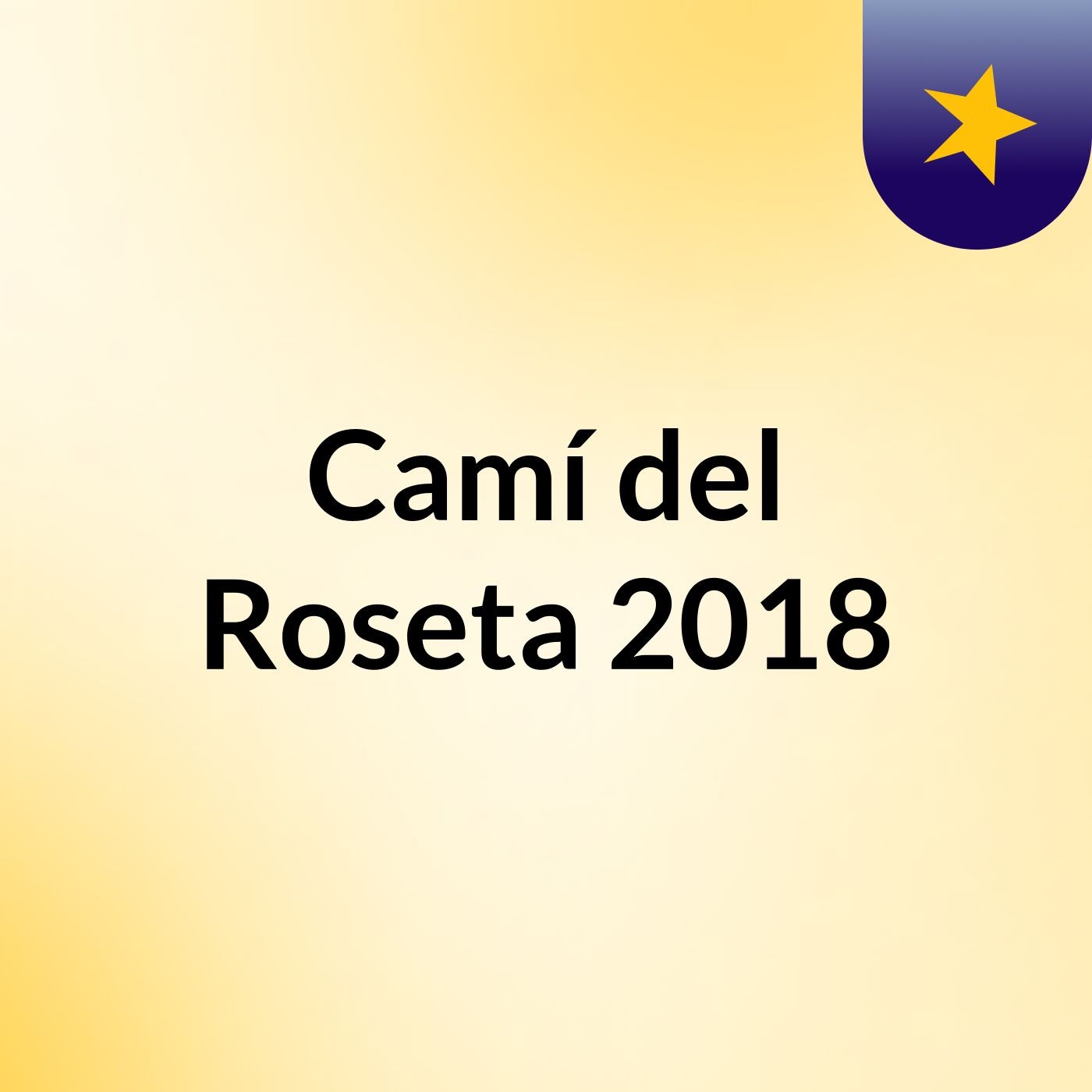 Camí del Roseta 2018