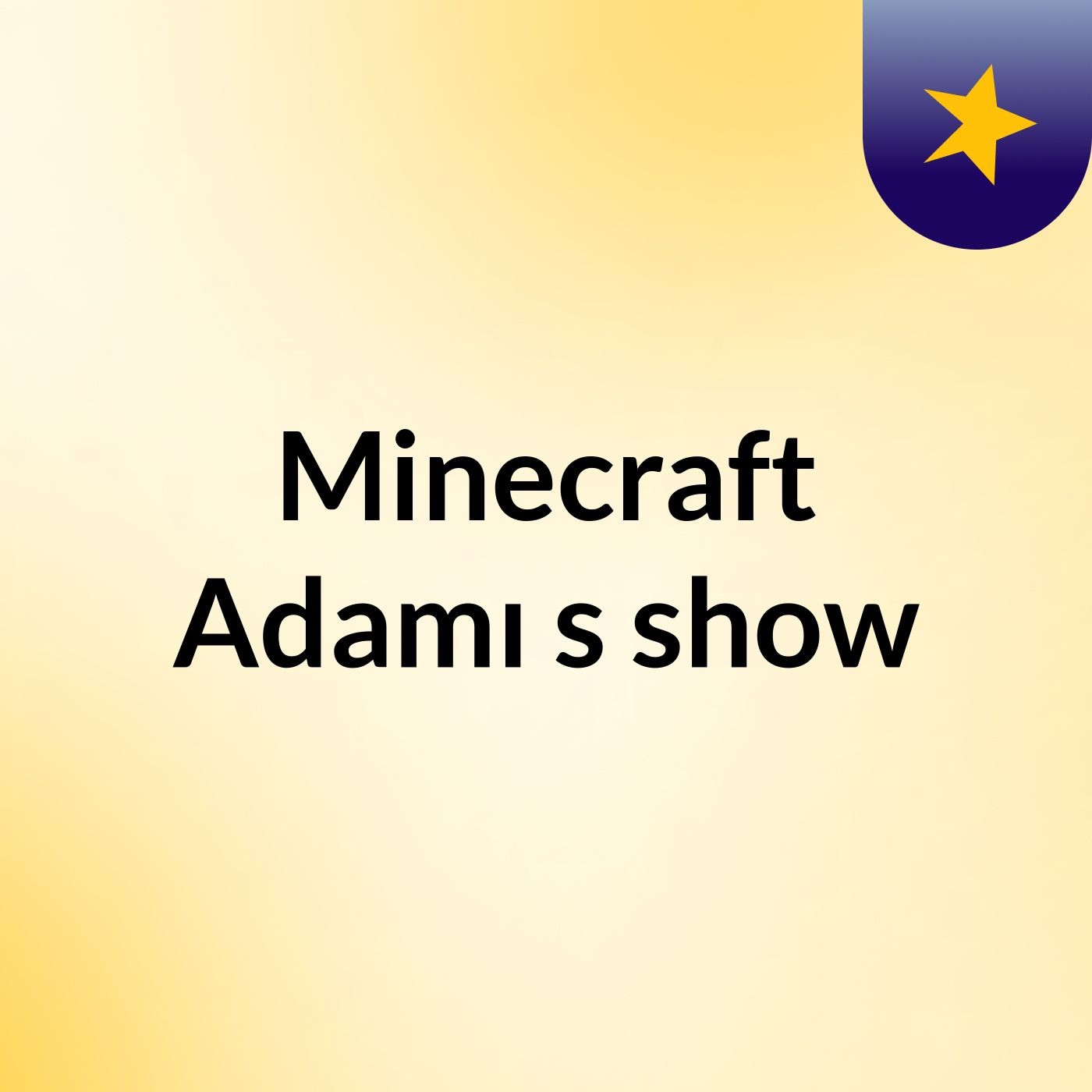 Minecraft Adamı's show