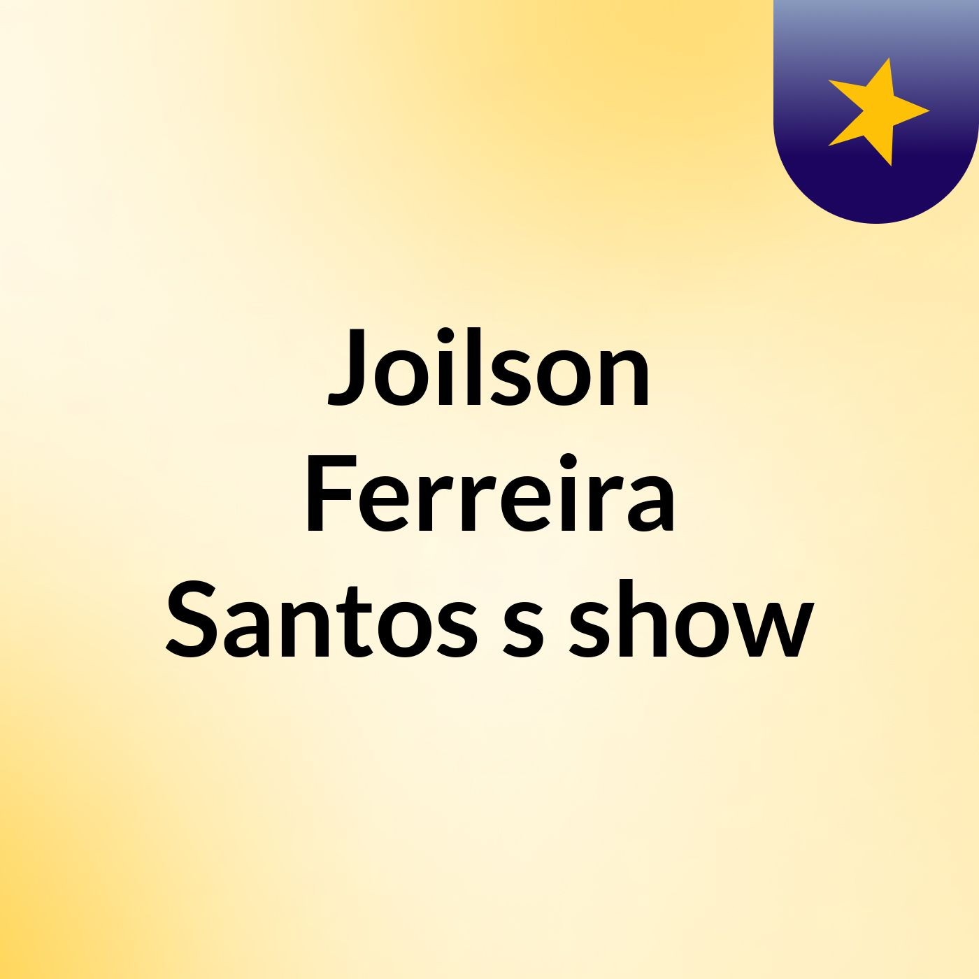 Joilson Ferreira Santos's show