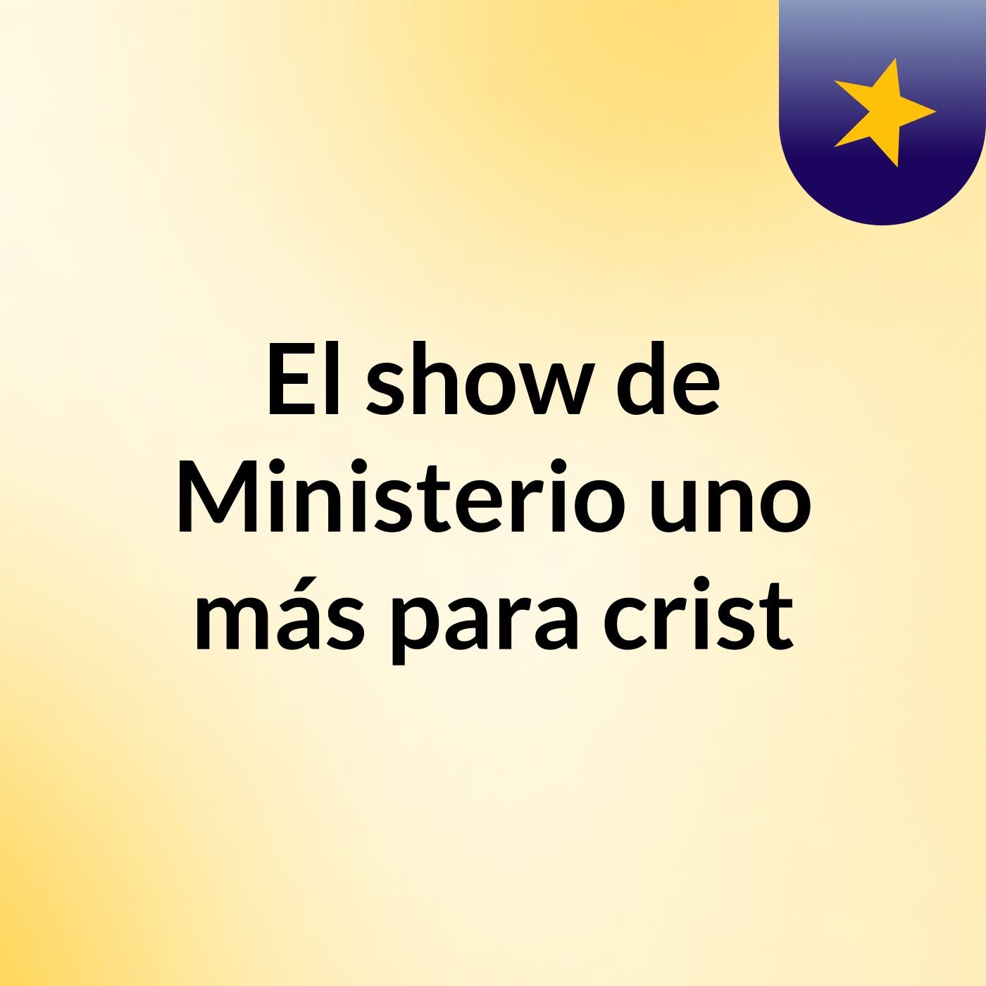 El show de Ministerio uno más para crist