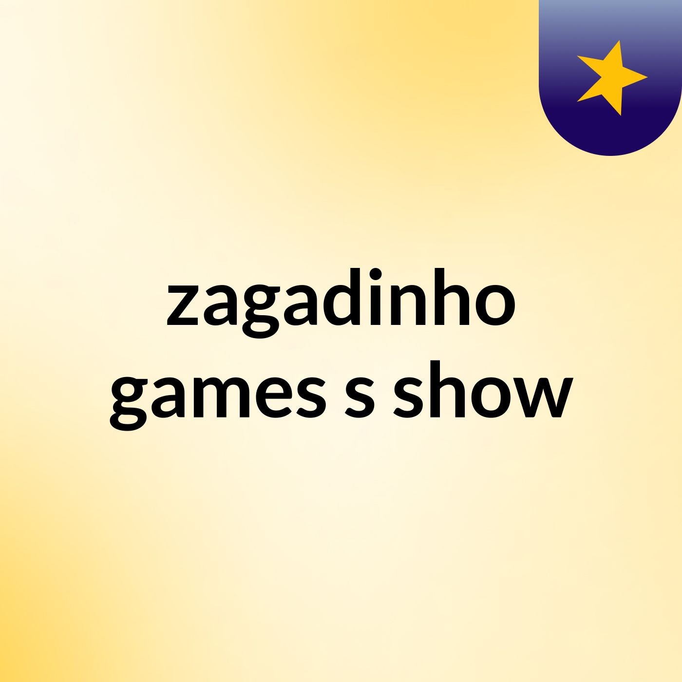zagadinho games's show