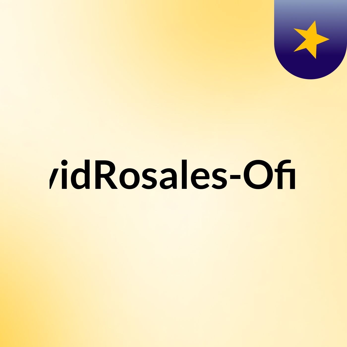 DavidRosales-Oficial podcast artwork