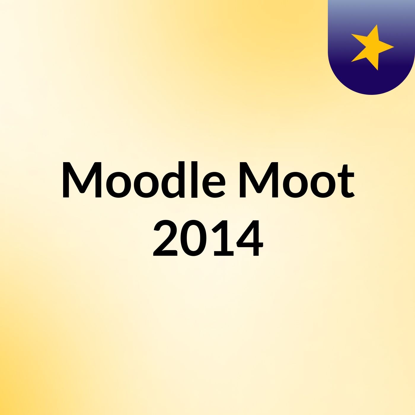 Moodle Moot 2014