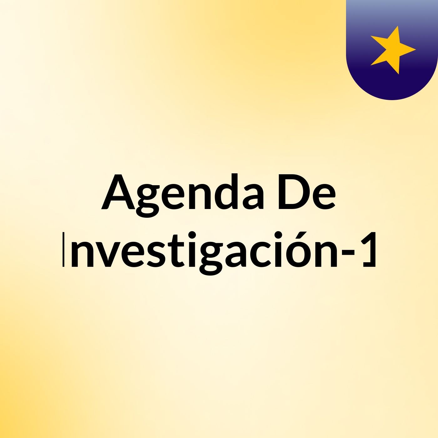 Agenda De Investigación-1
