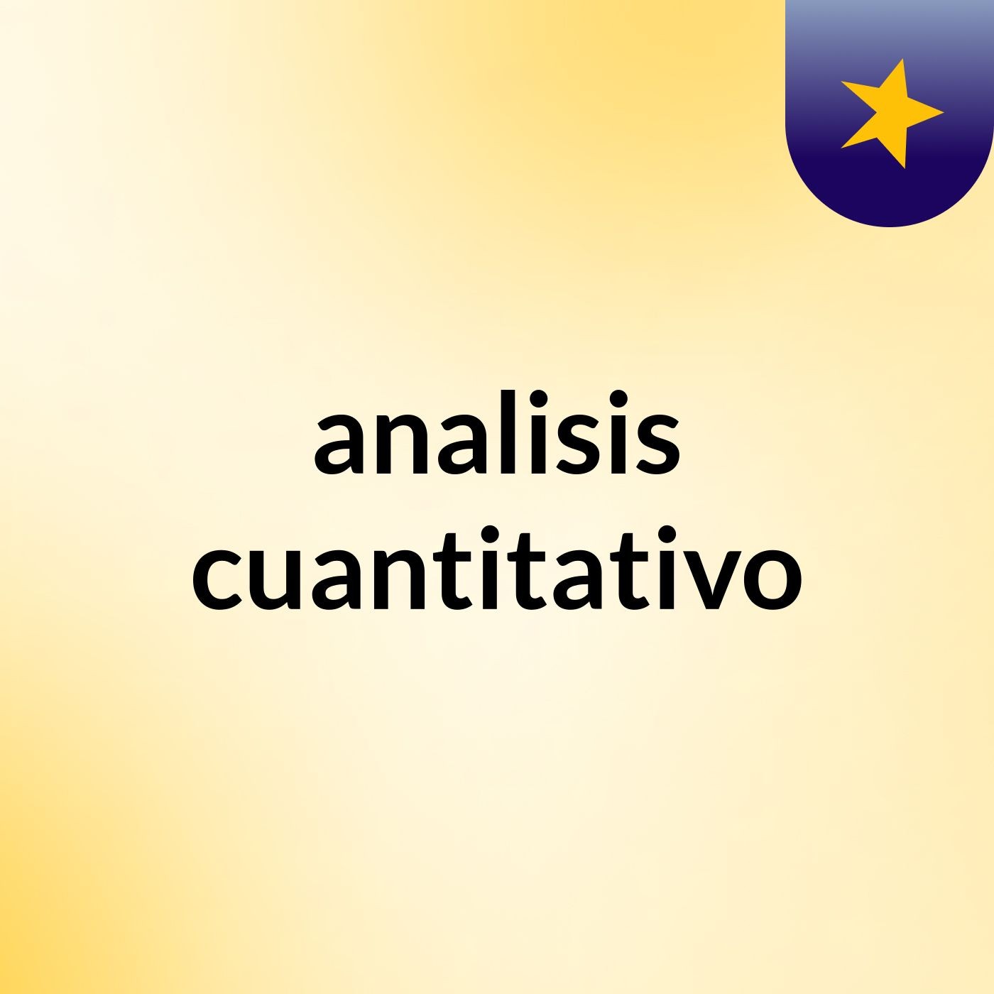 analisis cuantitativo podcast artwork