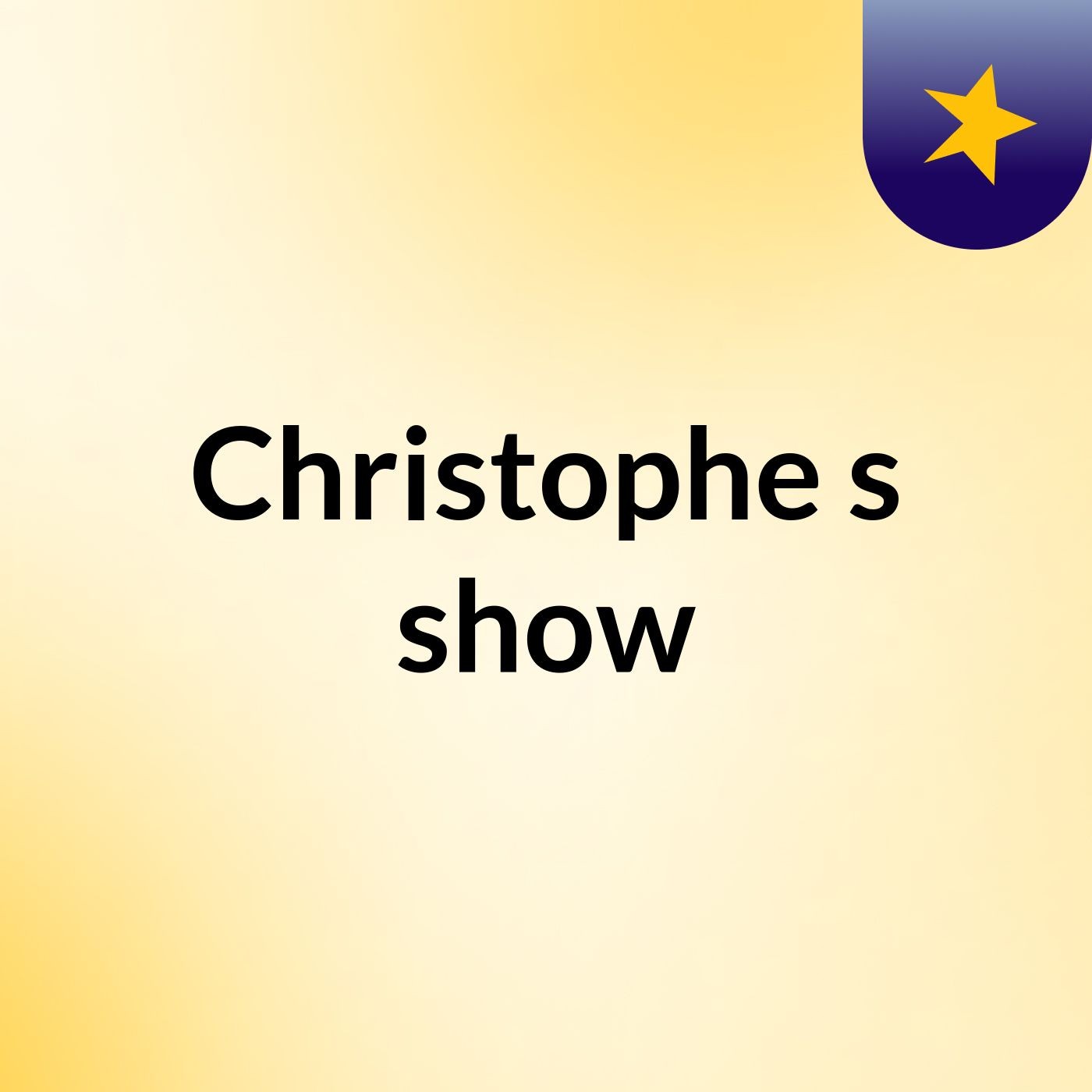 Christophe's show