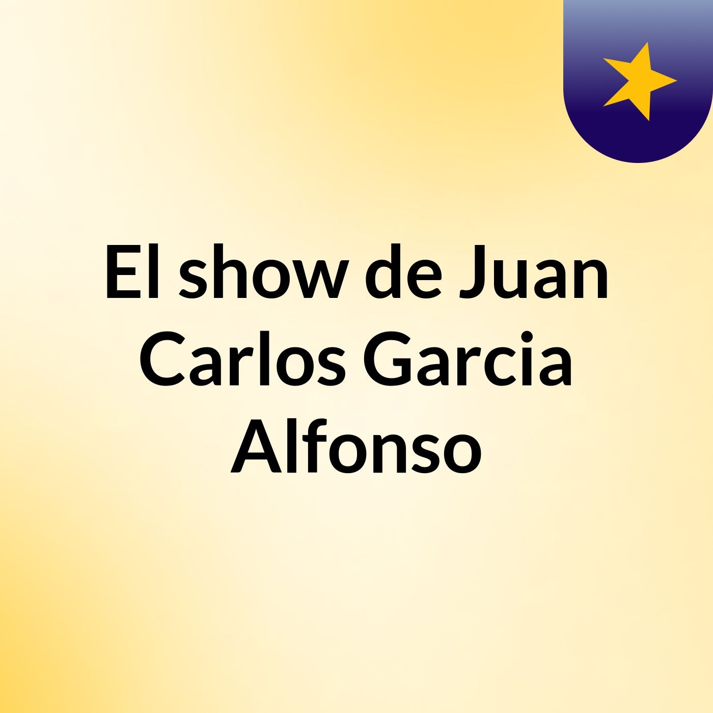 El show de Juan Carlos Garcia Alfonso