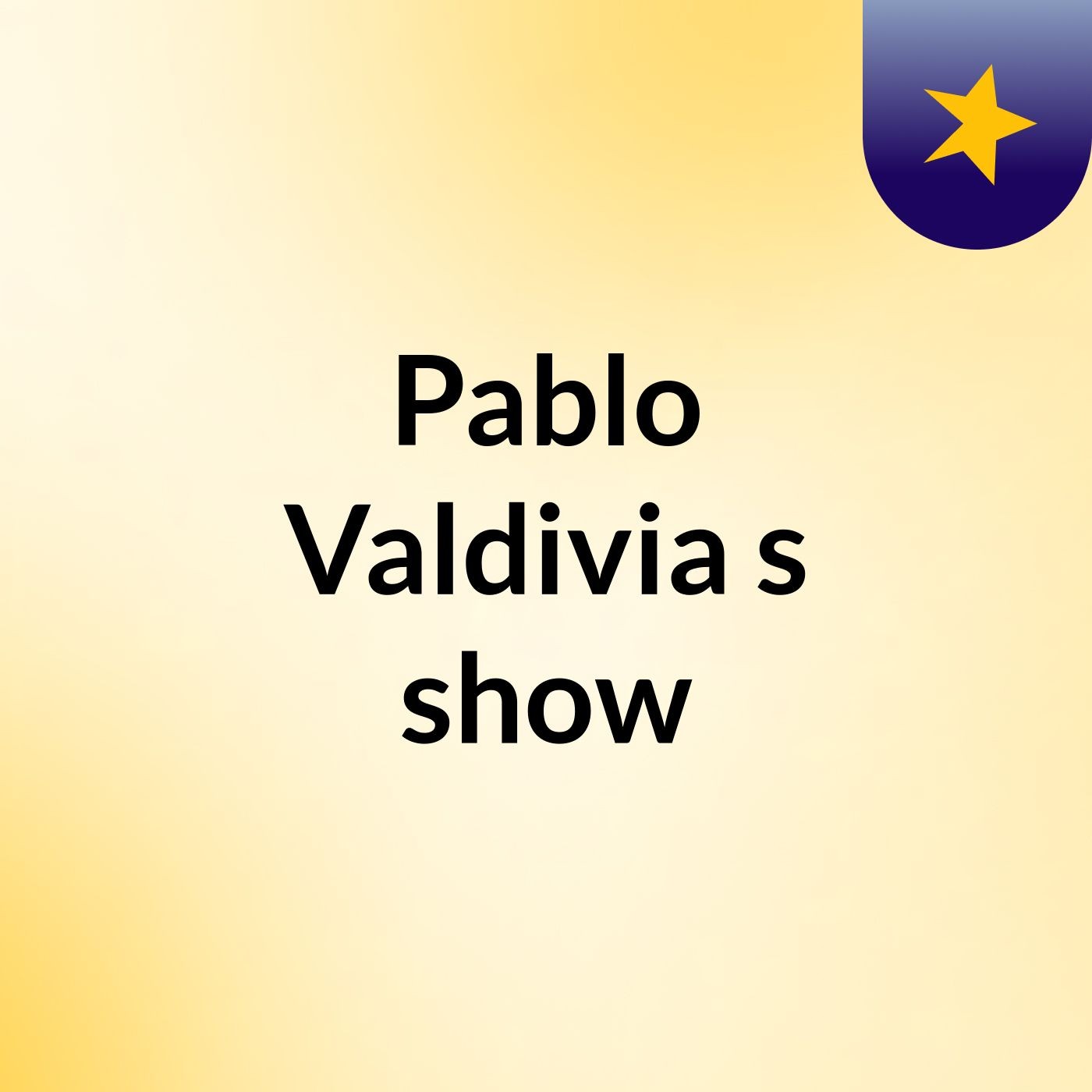Pablo Valdivia's show
