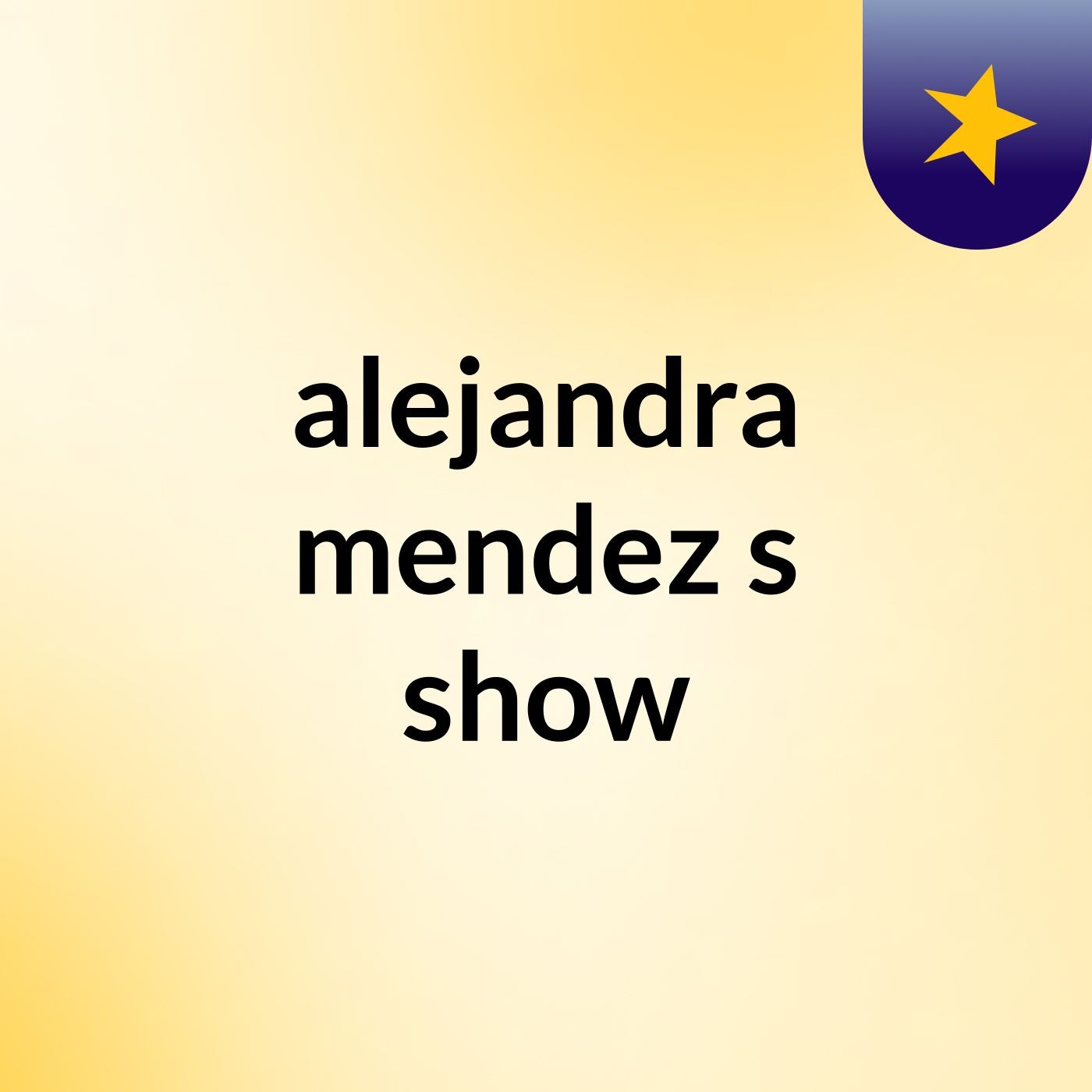 alejandra mendez's show