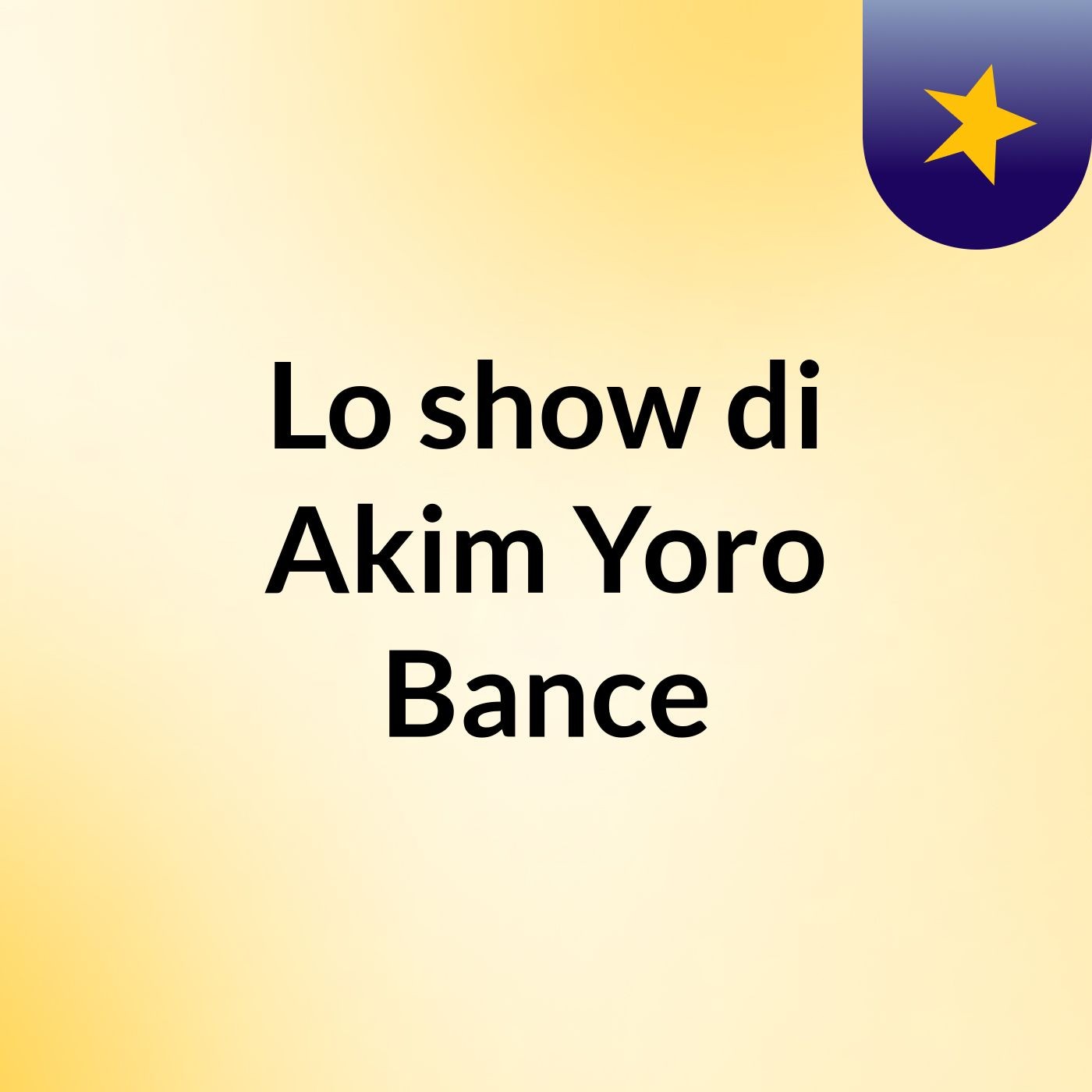 Lo show di Akim Yoro Bance