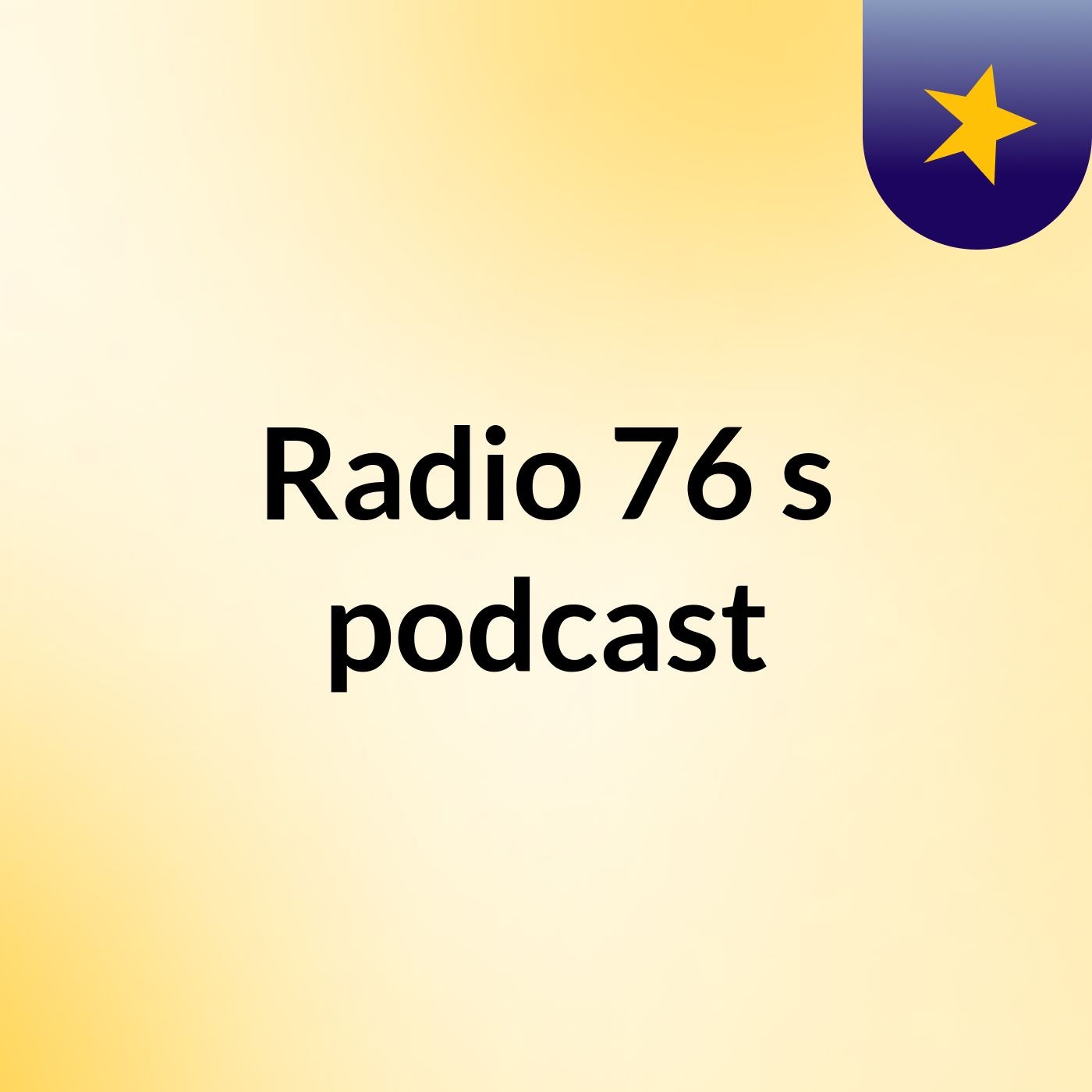 Radio 76's podcast