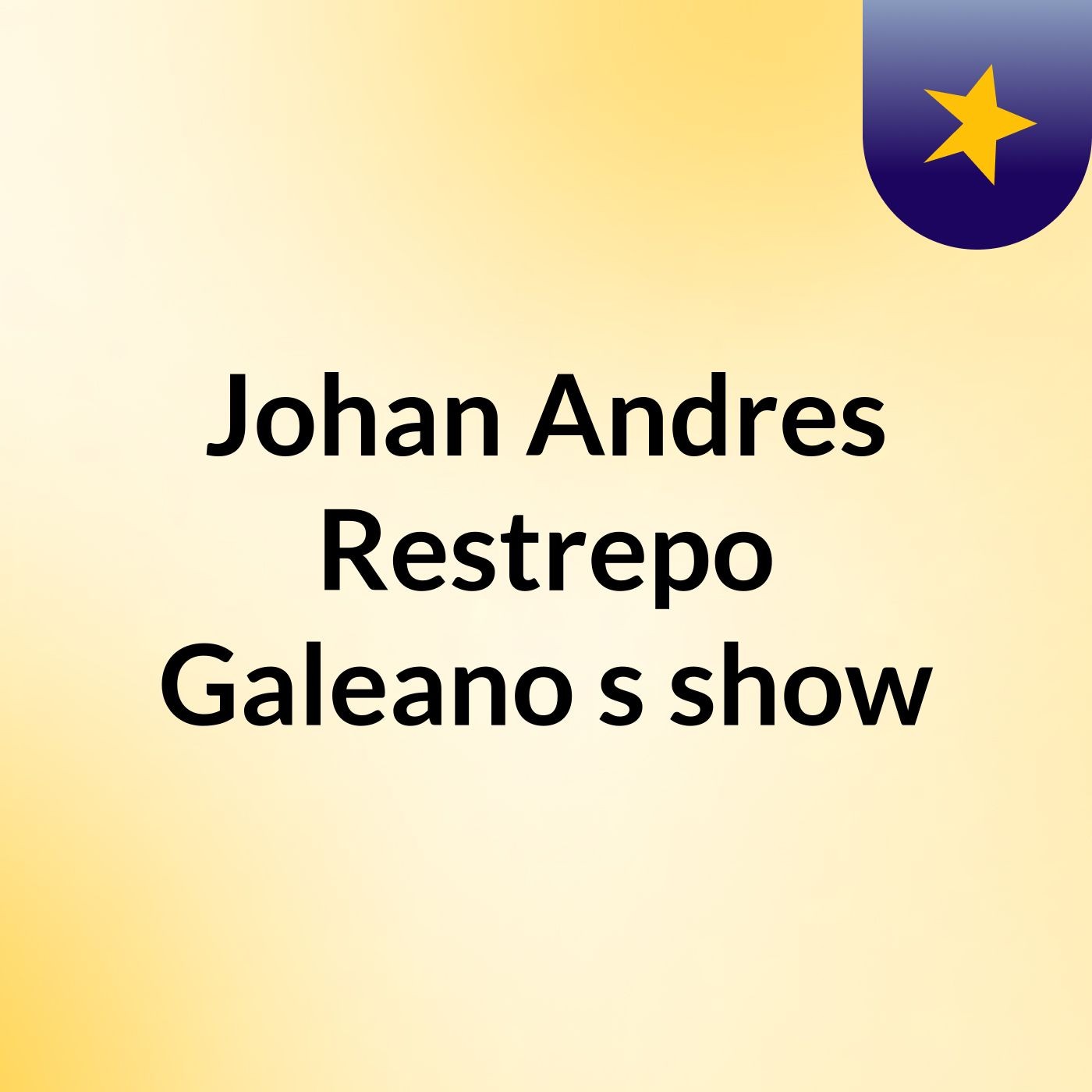 Johan Andres Restrepo Galeano's show