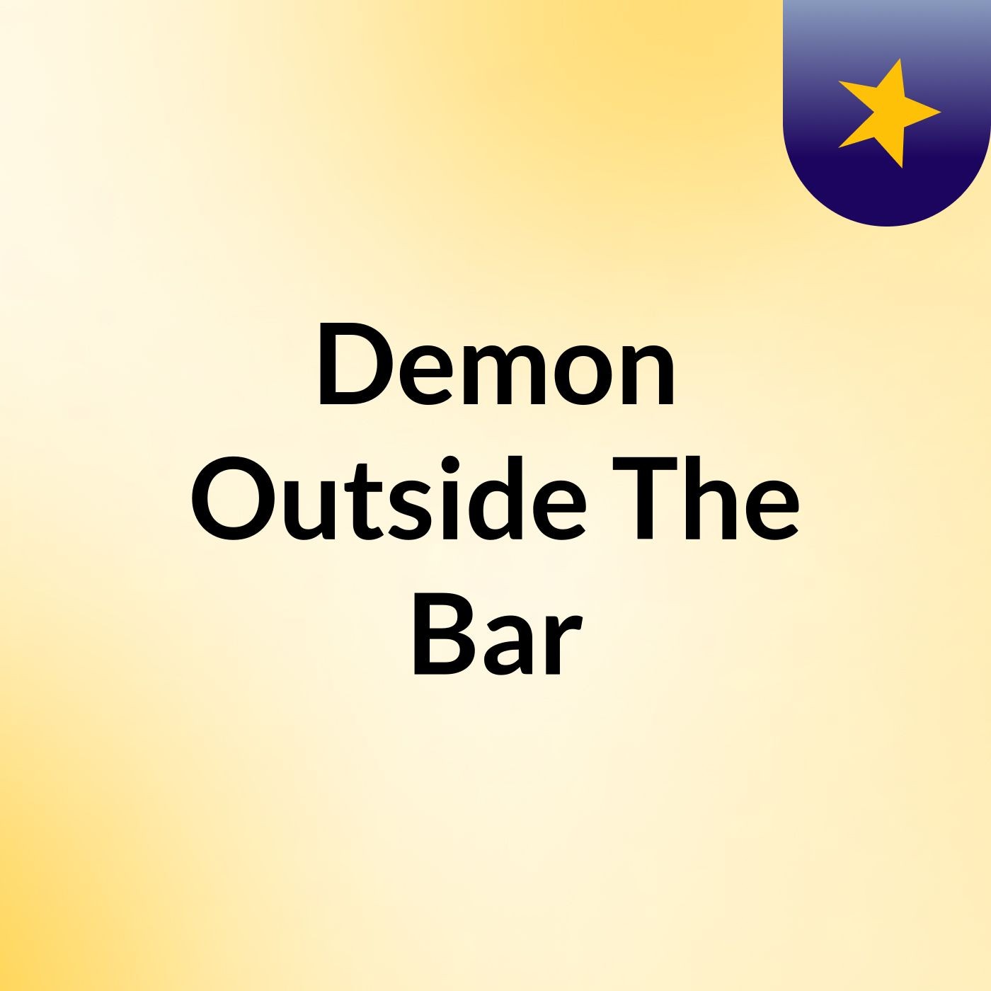 Demon Outside The Bar cover art