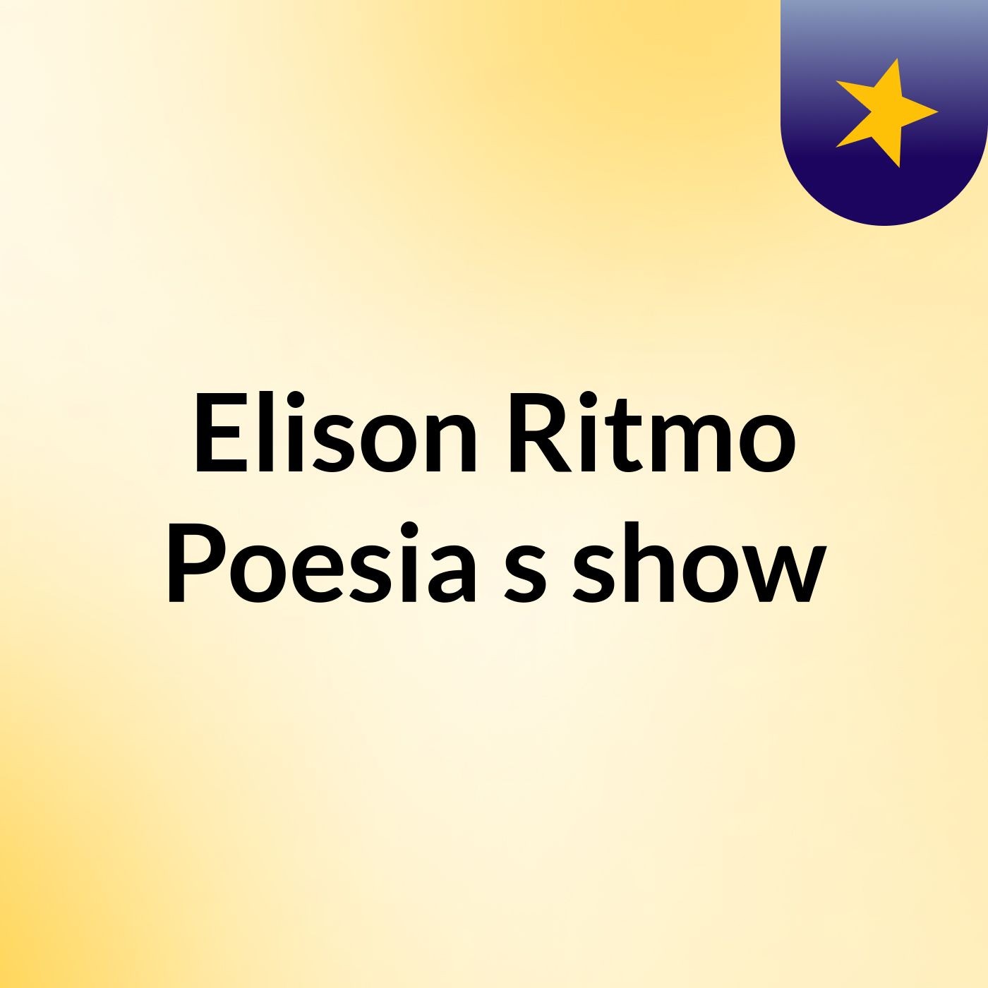 Elison Ritmo Poesia's show
