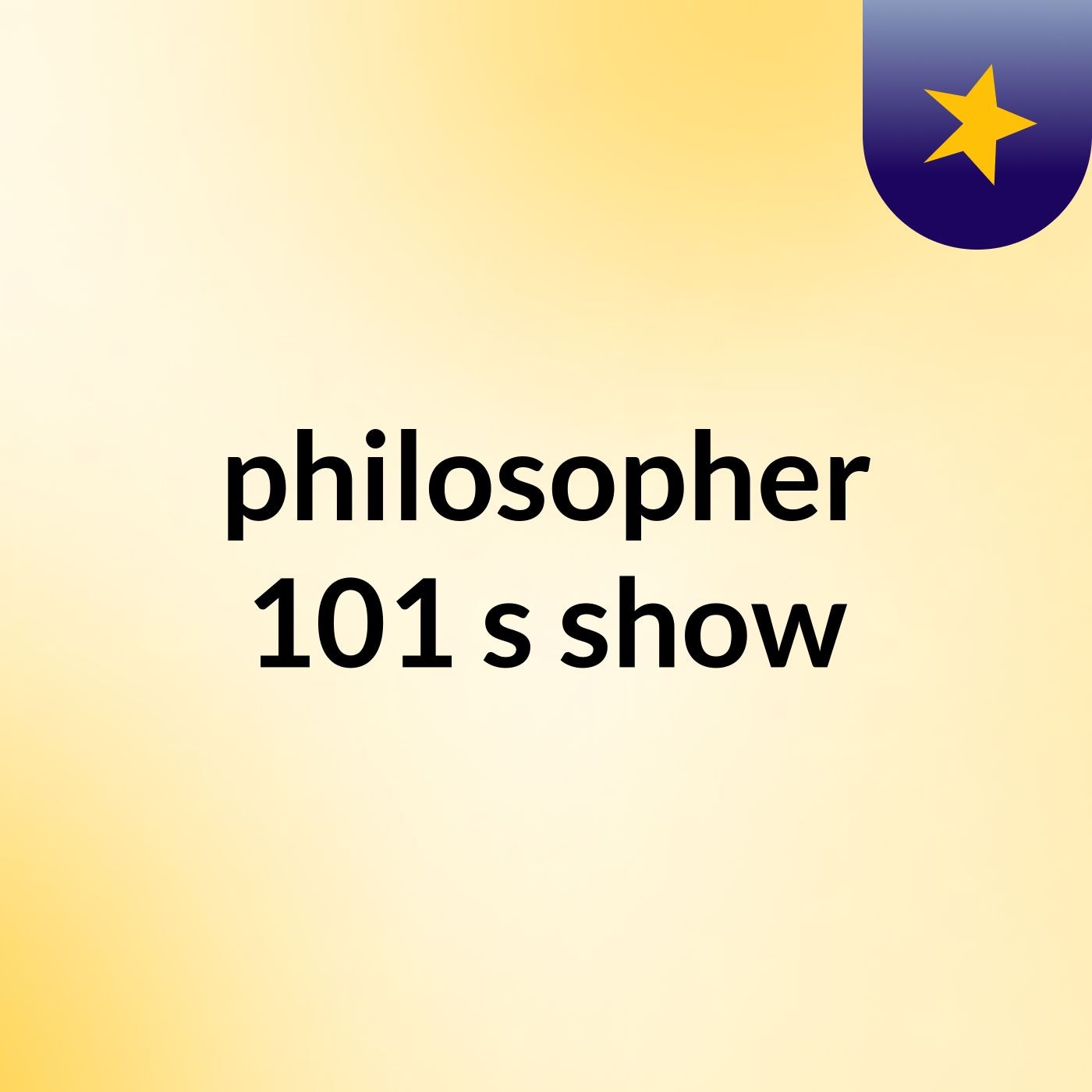 philosopher  101's show