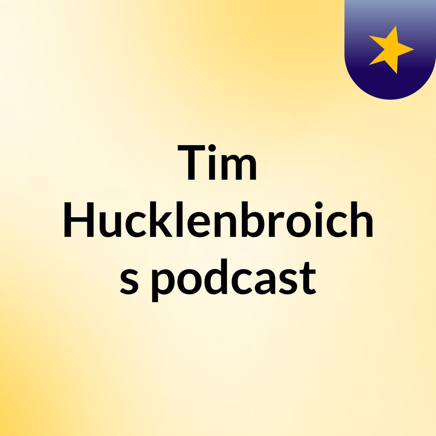 Tim Hucklenbroich's podcast
