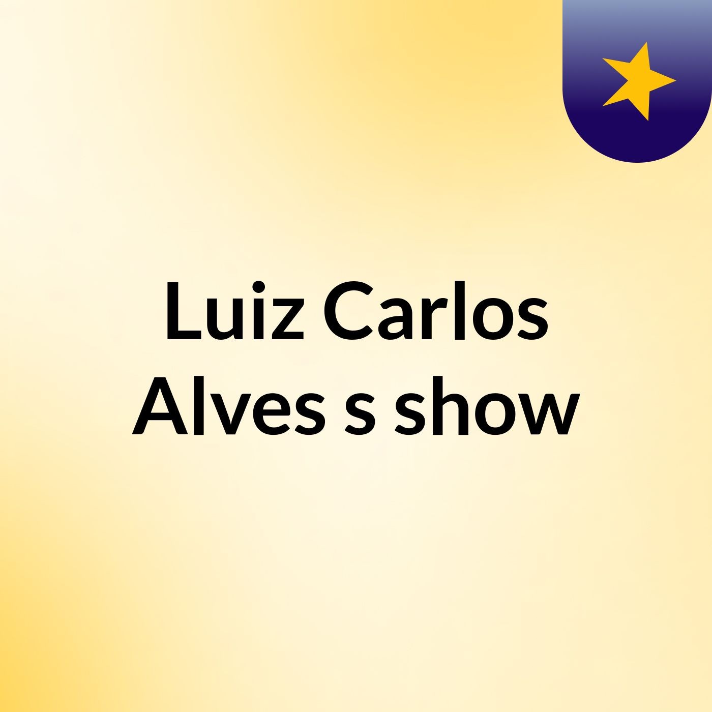 Luiz Carlos Alves's show