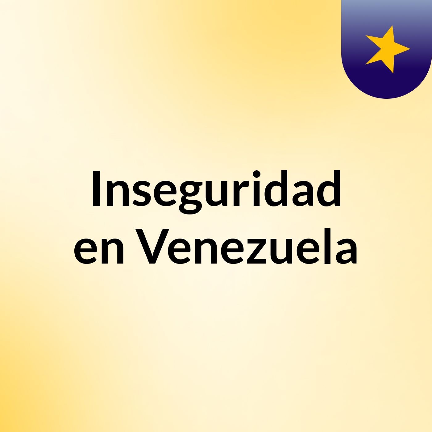 Inseguridad en Venezuela podcast artwork