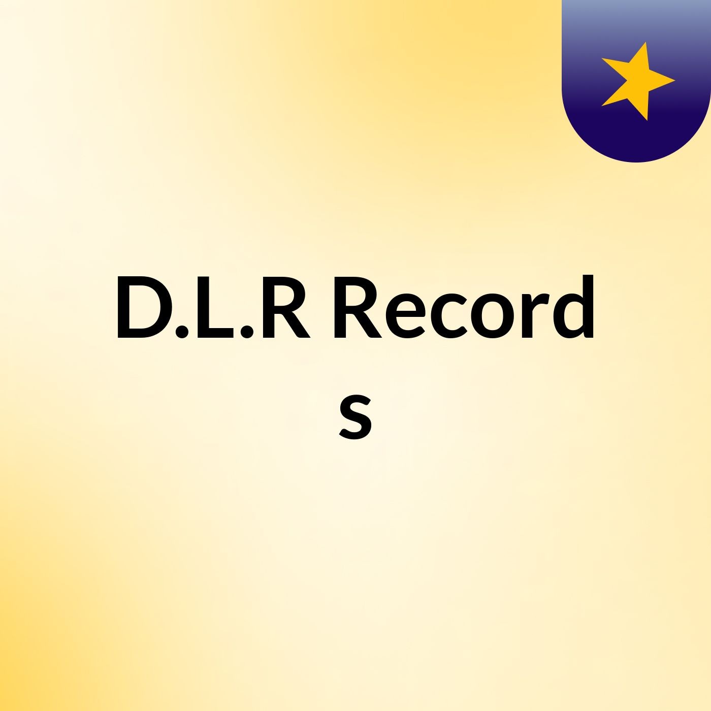 D.L.R Record's cover art