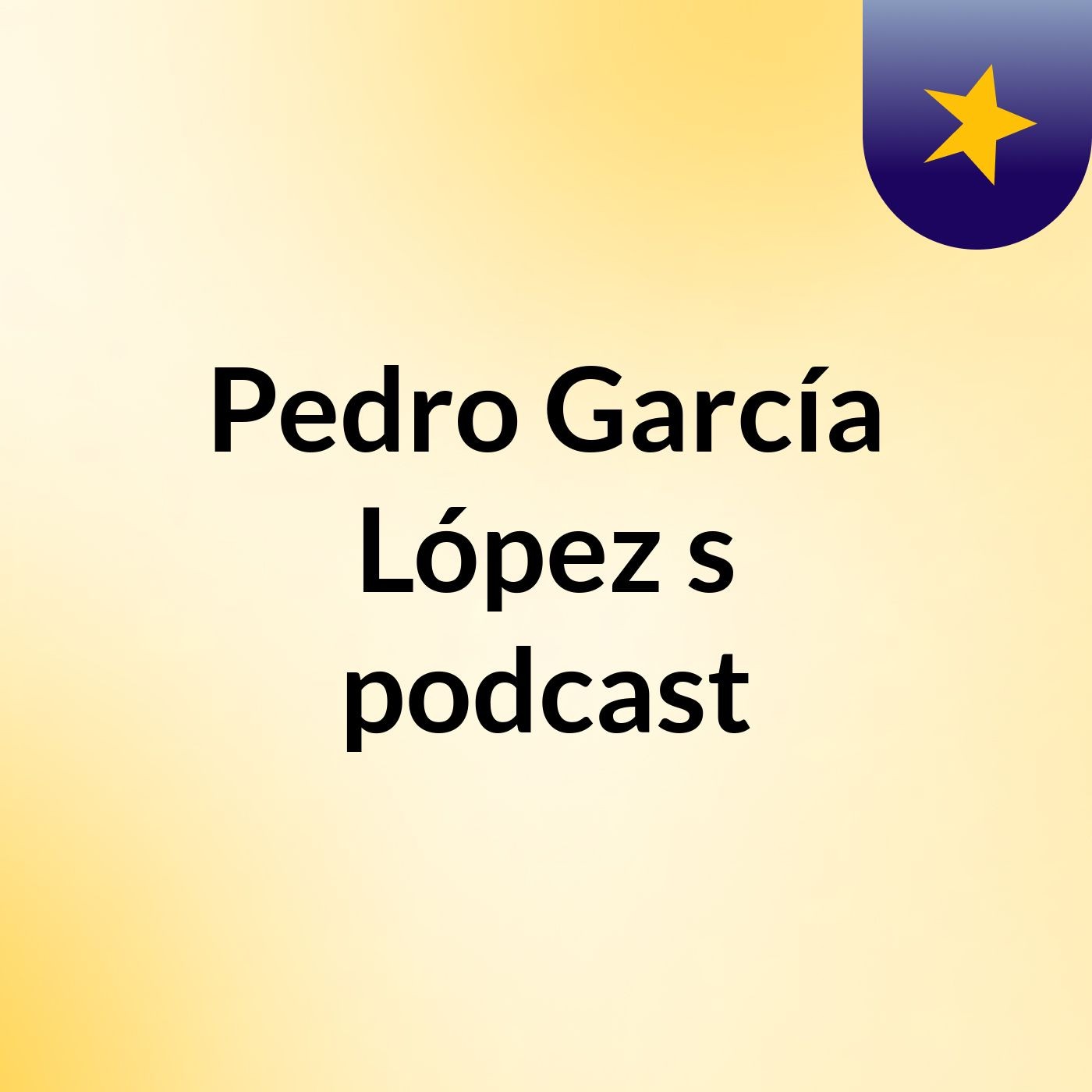 Pedro García López's podcast