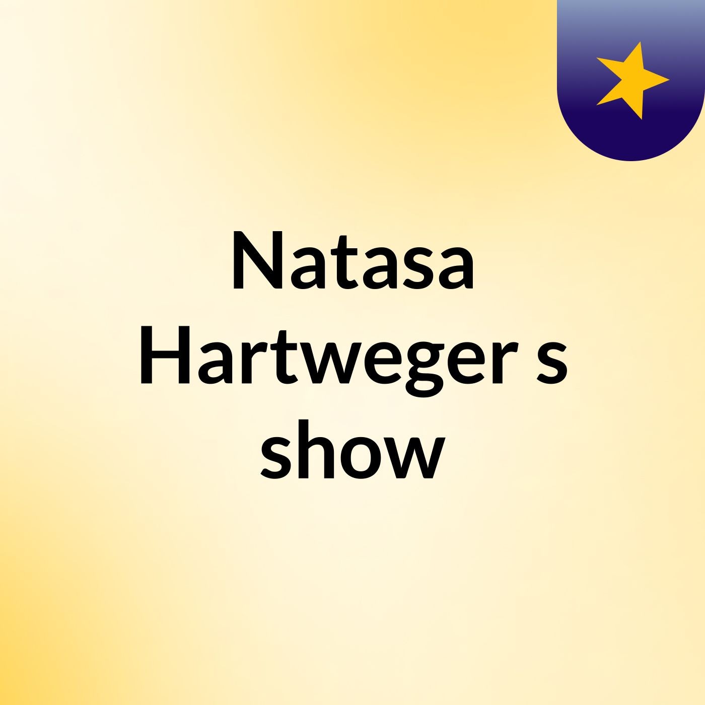 Natasa Hartweger's show cover art