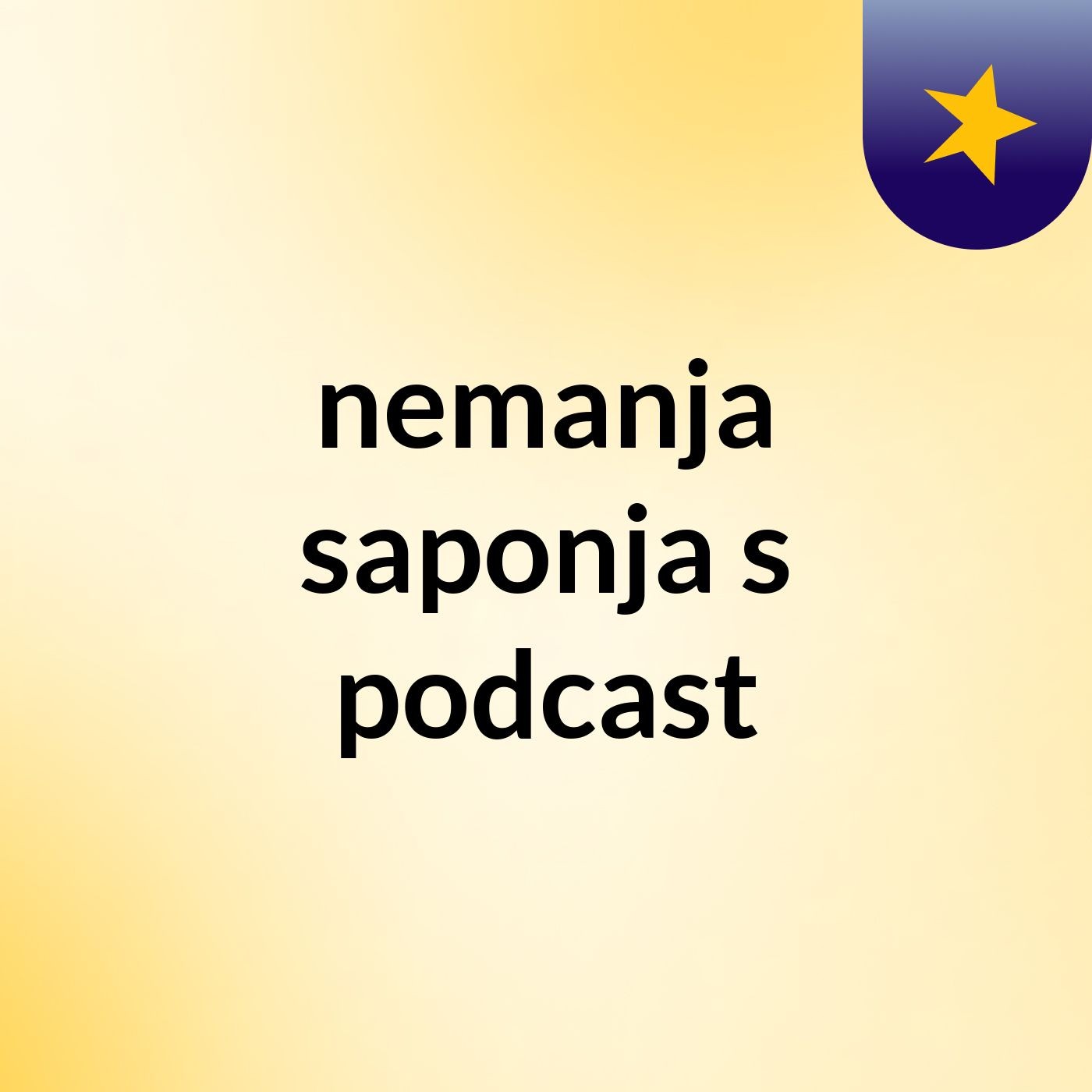 nemanja saponja's podcast