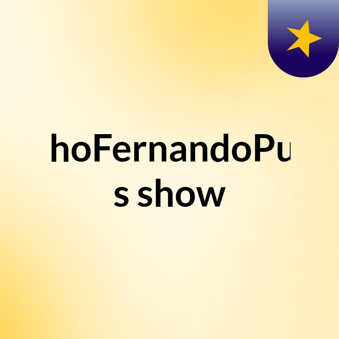 RidhoFernandoPutra's show