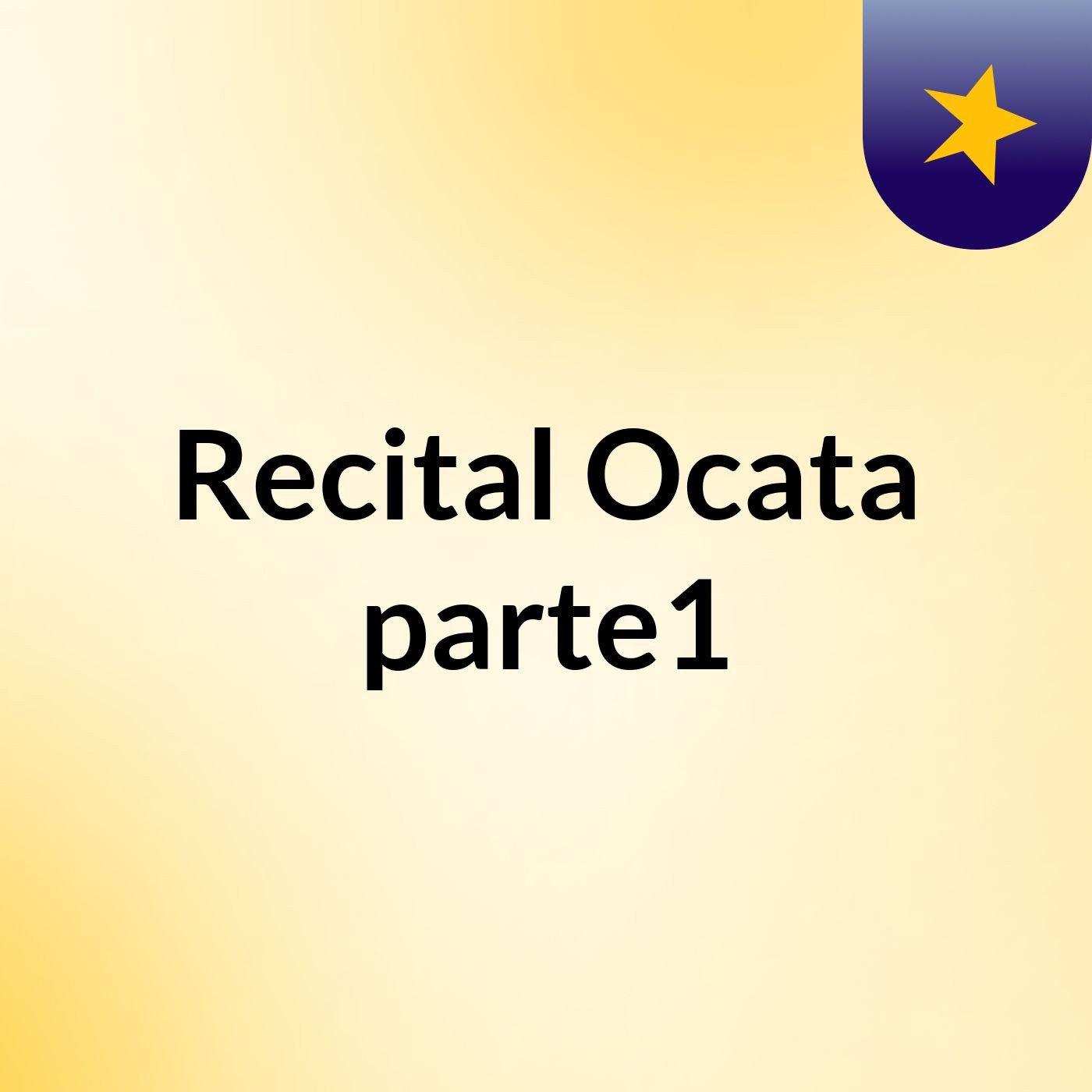 Recital Ocata parte1