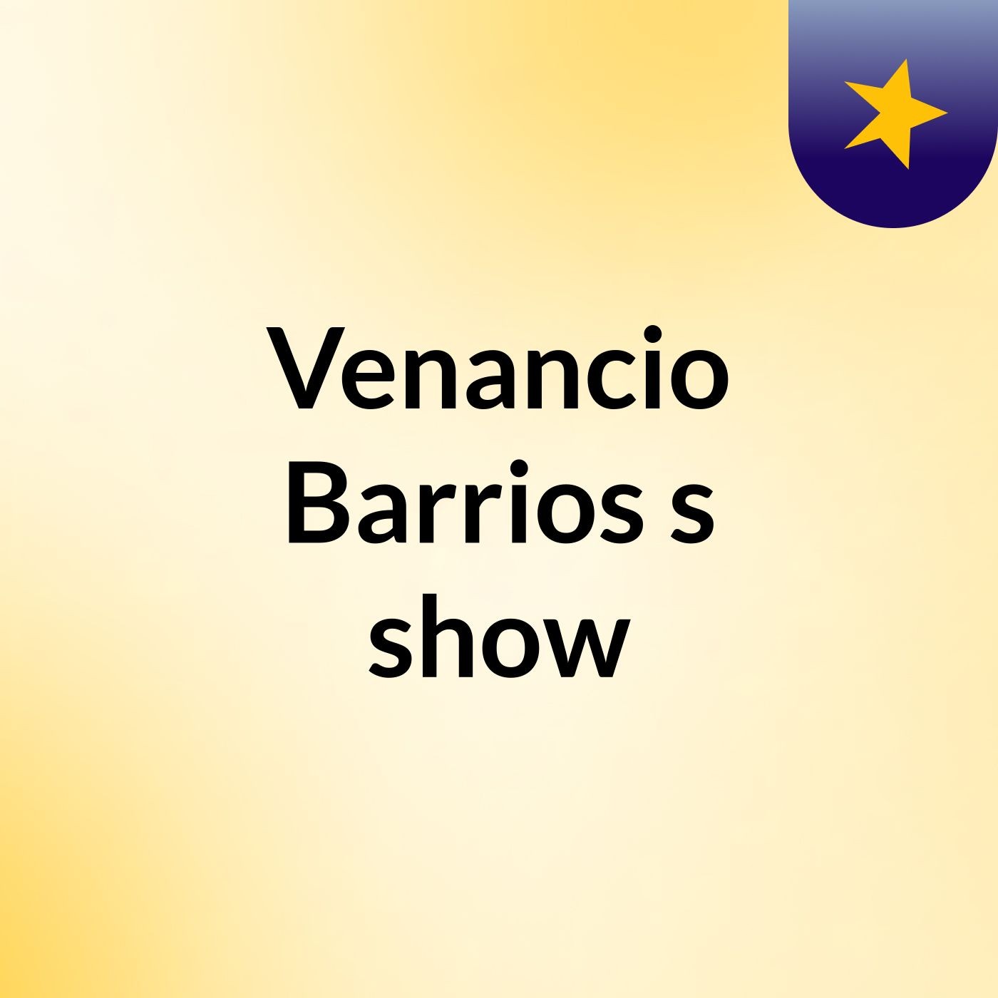 Venancio Barrios's show