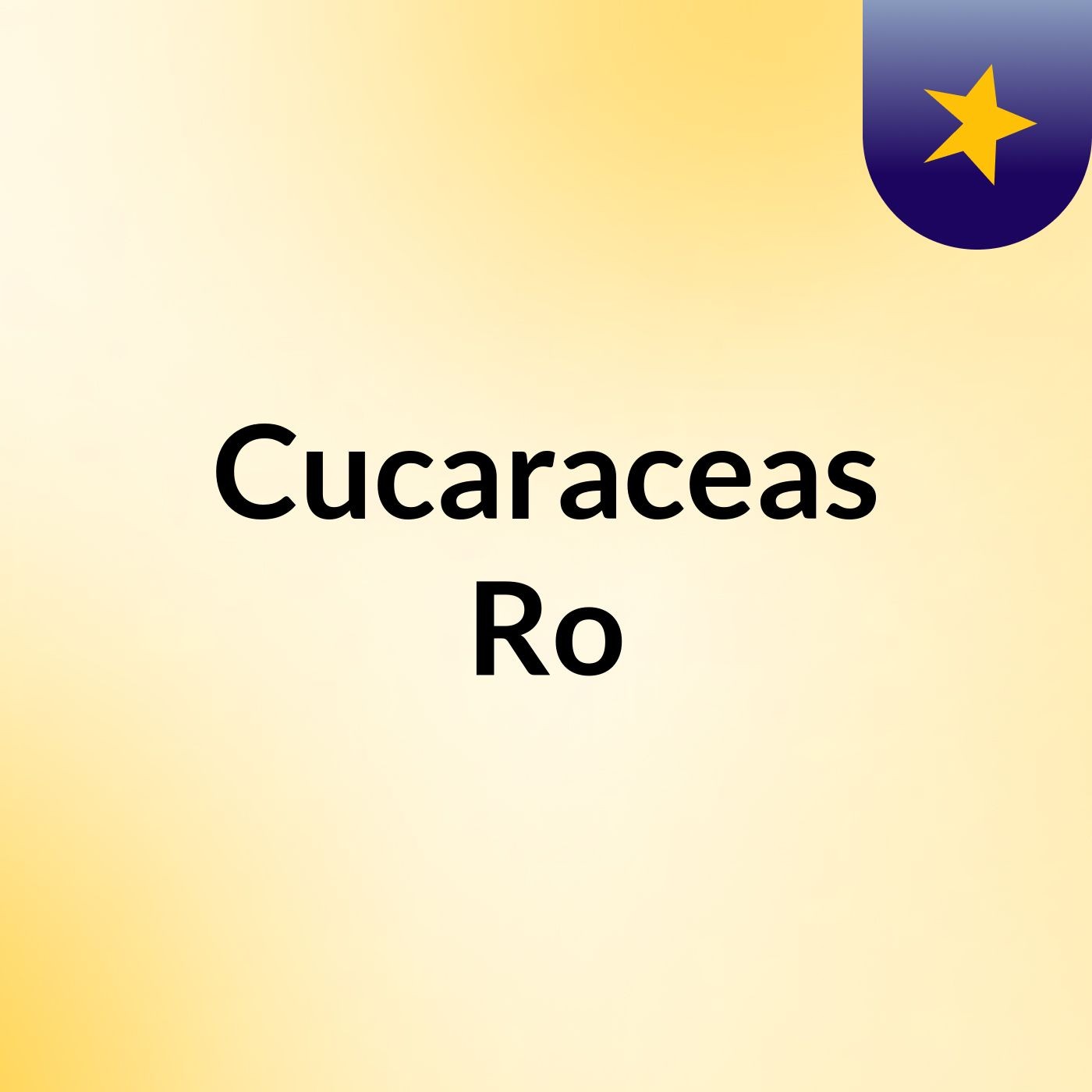 Cucaraceas Ro