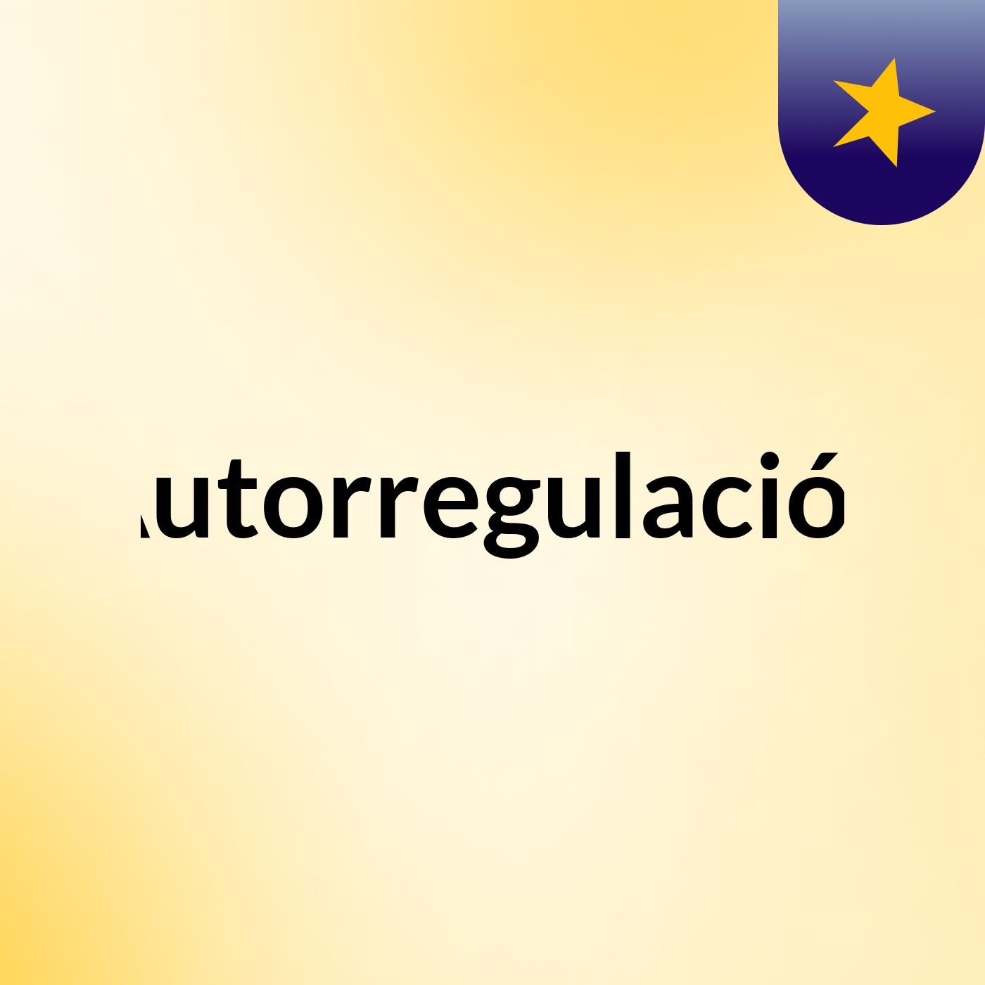 Autorregulación