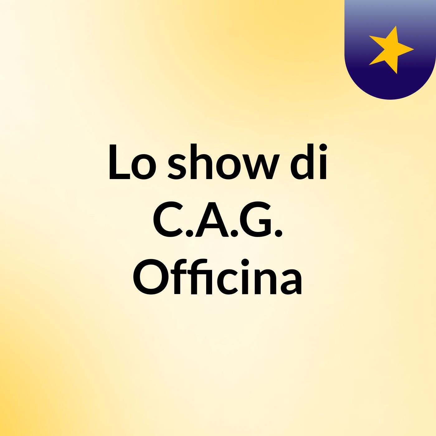 Lo show di C.A.G. Officina