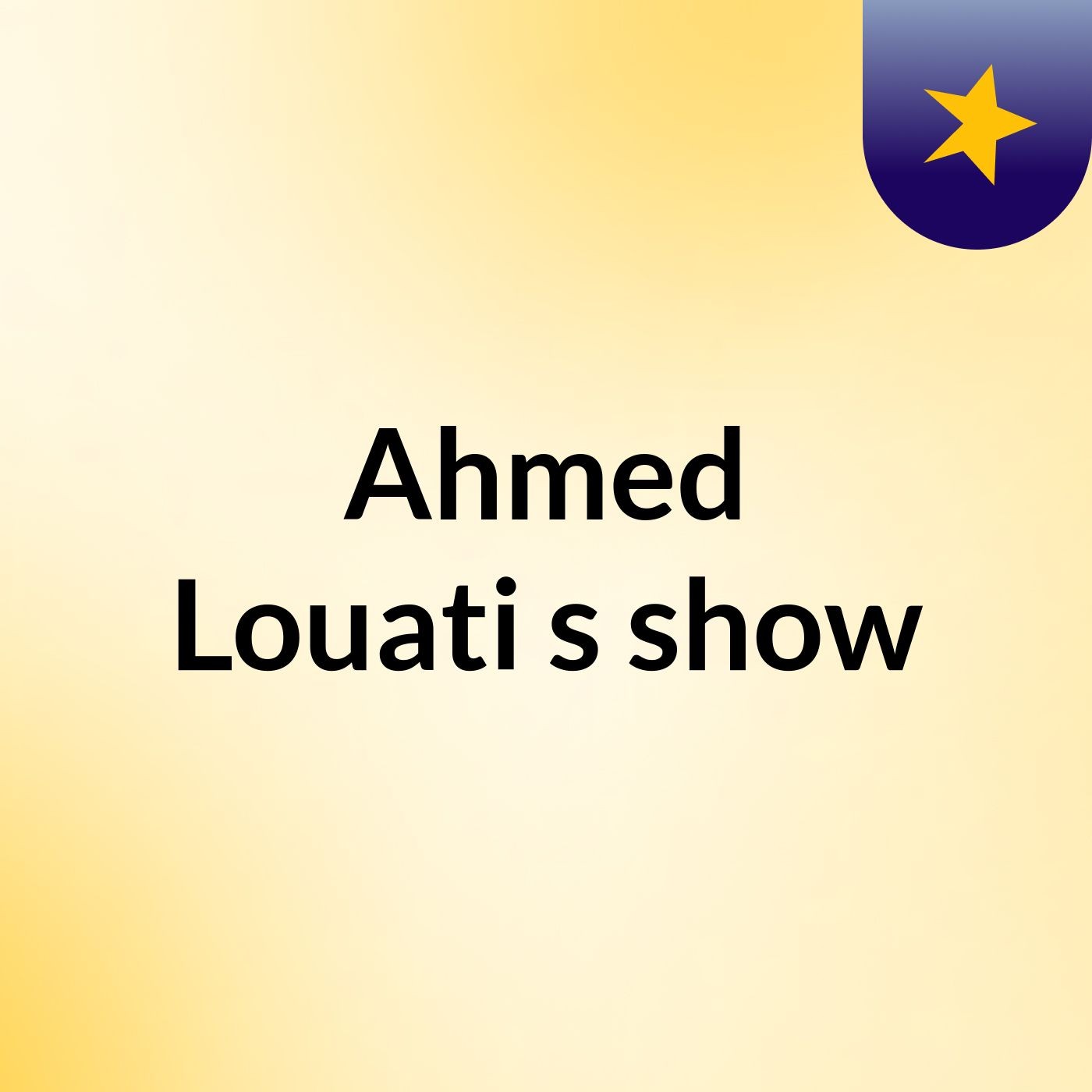 Ahmed Louati's show