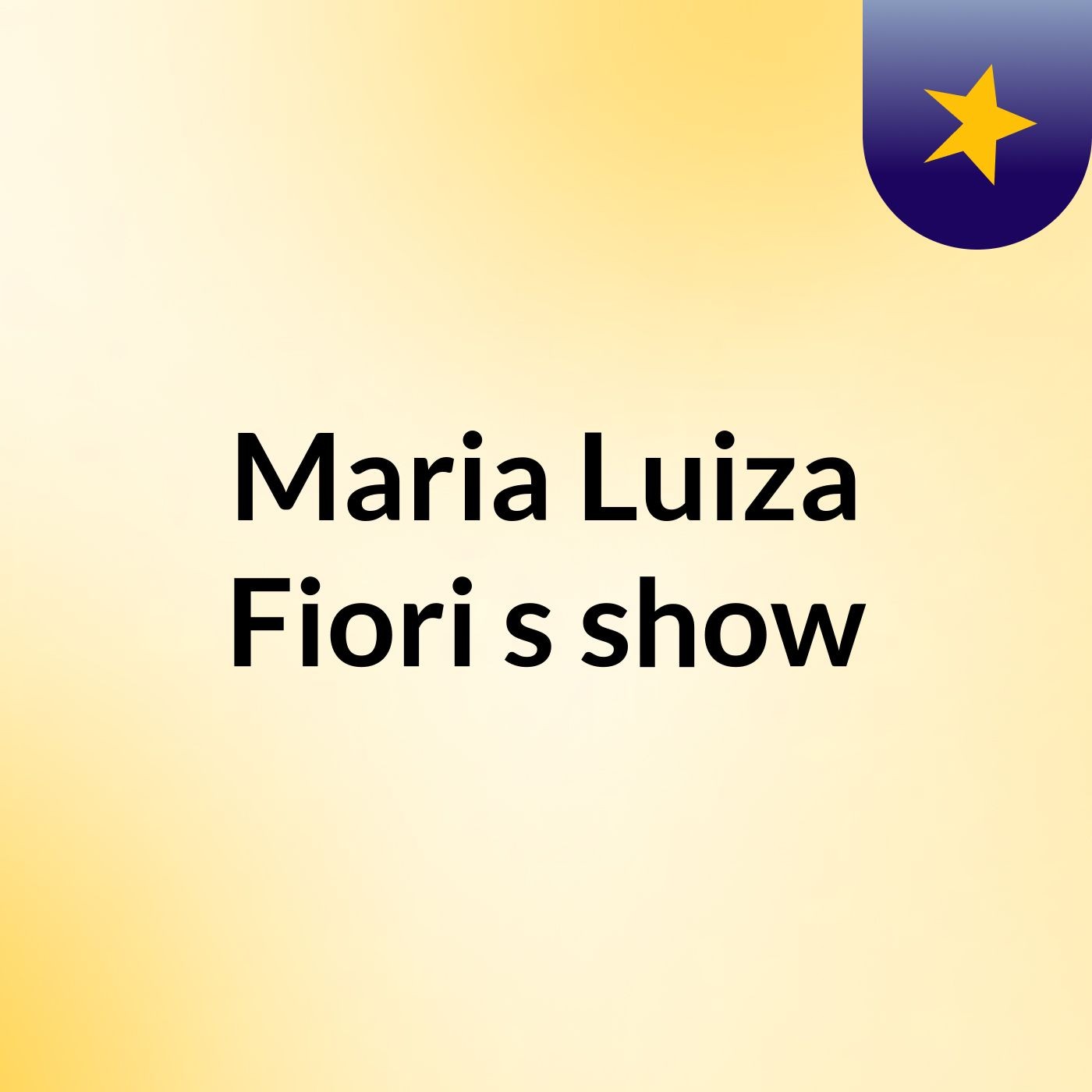 Maria Luiza Fiori's show