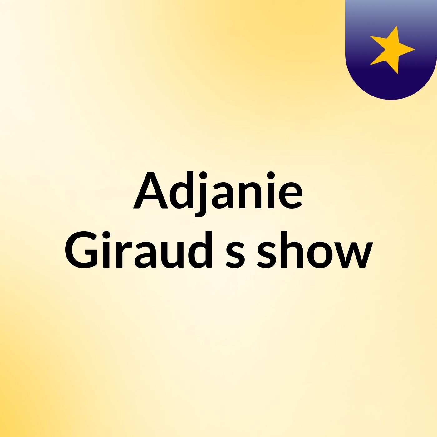 Adjanie Giraud's show
