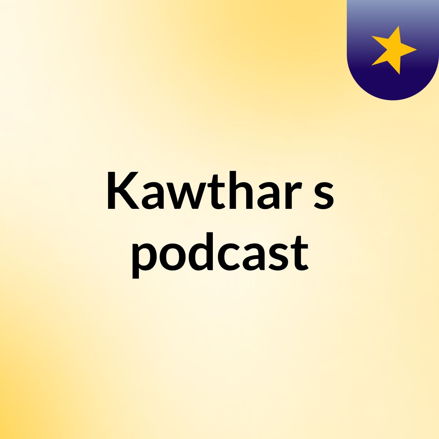 Kawthar's podcast