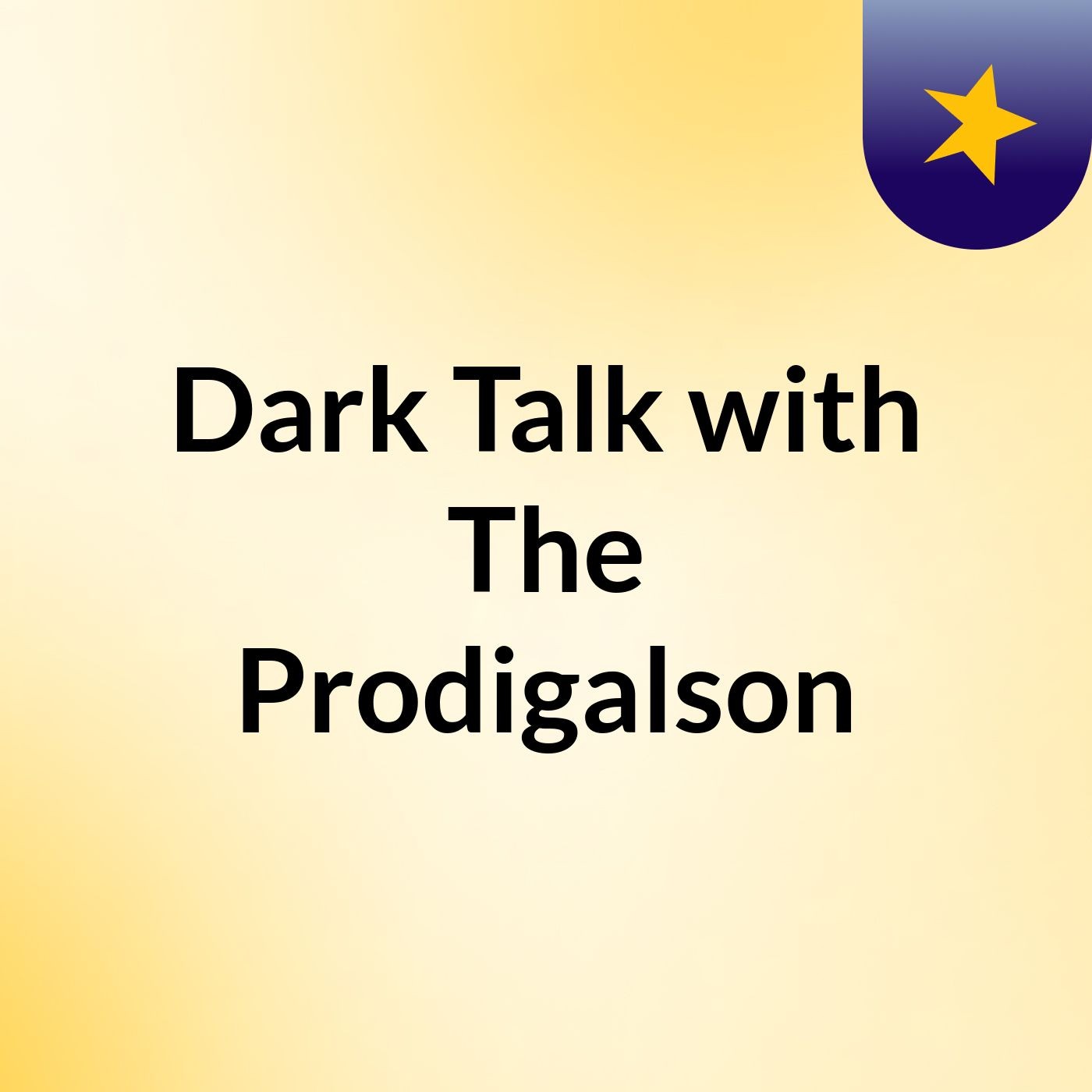 Dark Talk with The Prodigalson cover art
