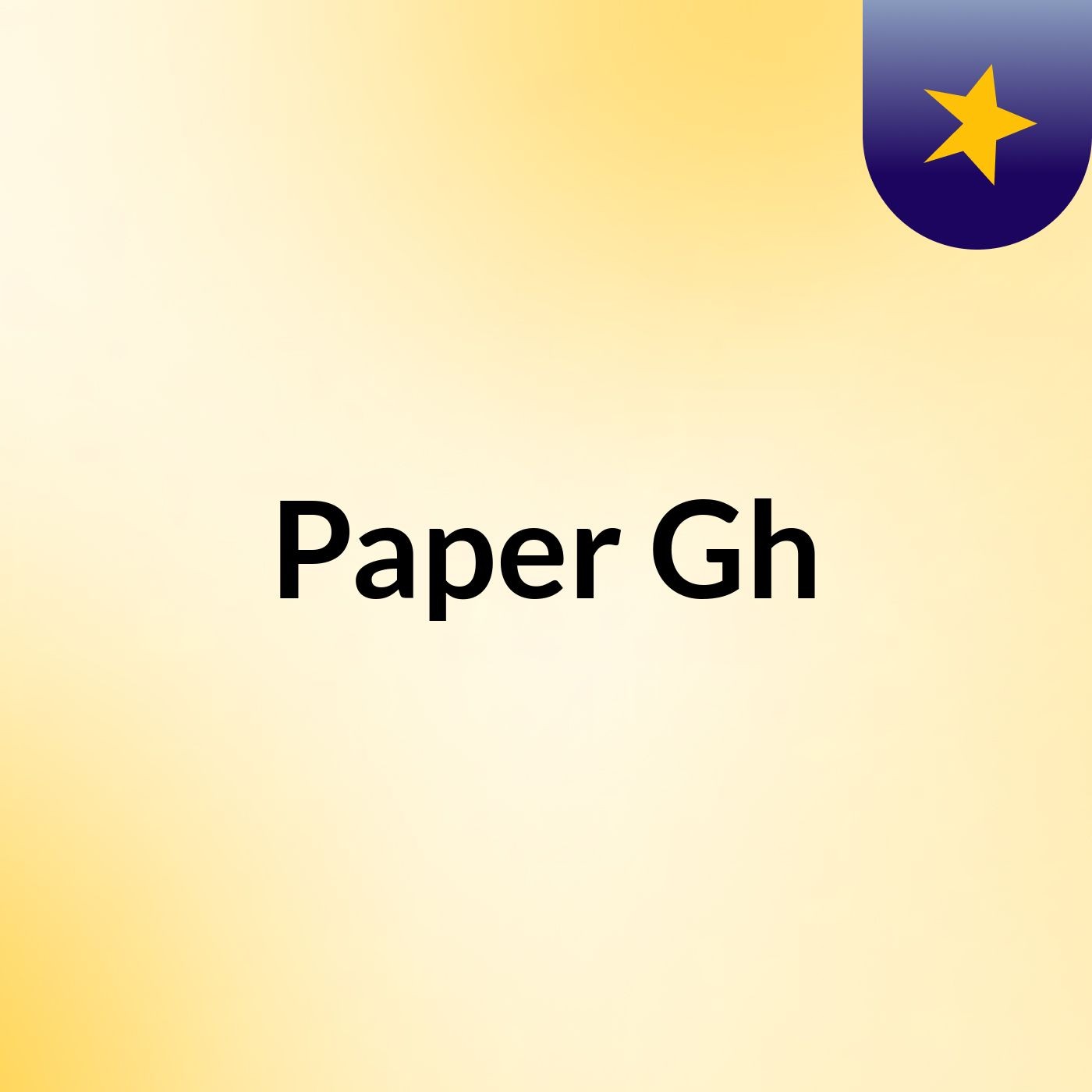 Paper Gh
