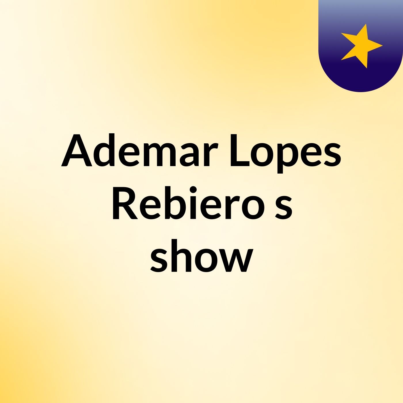 Ademar Lopes Rebiero's show
