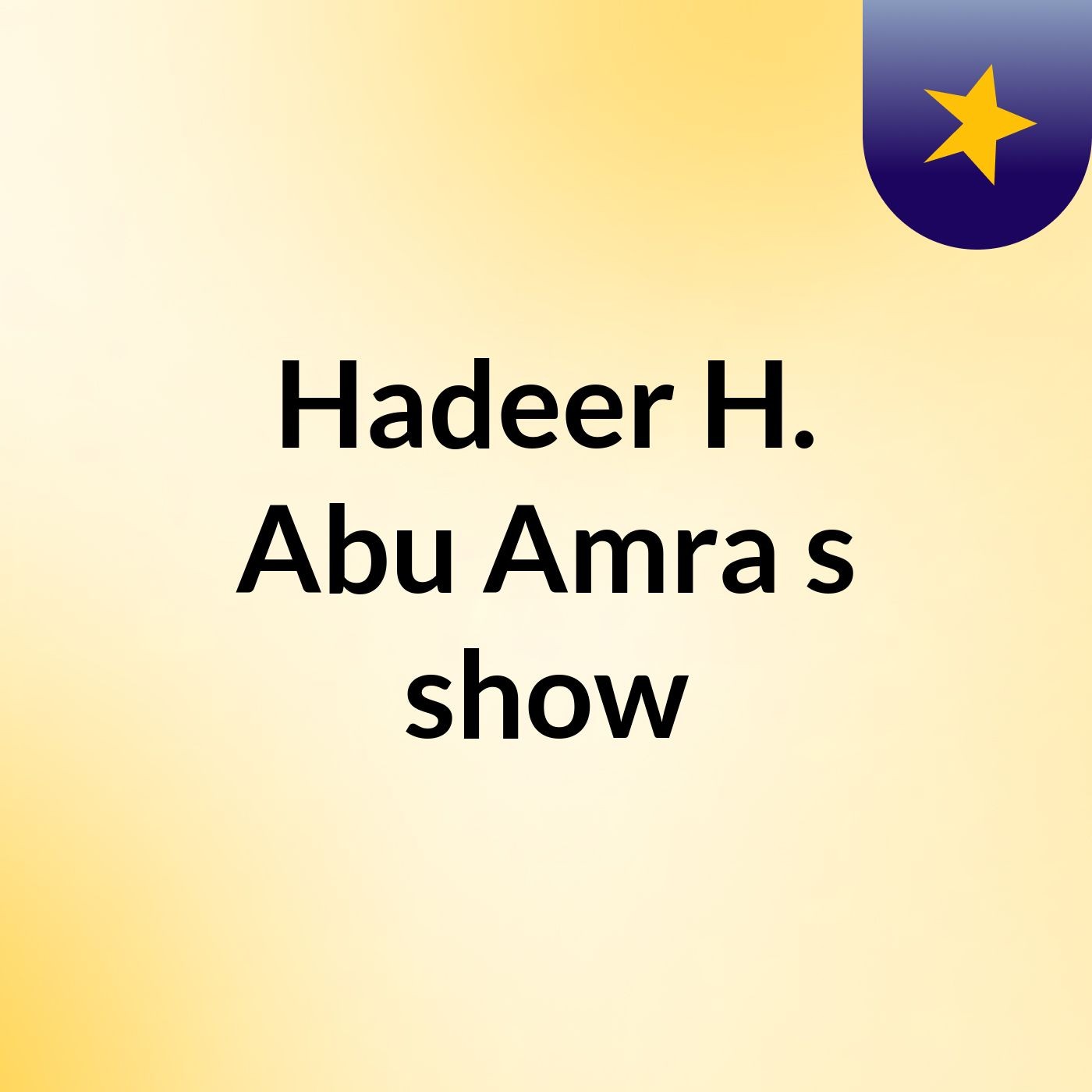Hadeer H. Abu Amra's show