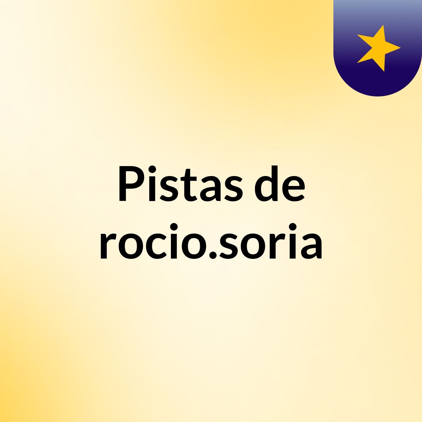 Pistas de rocio.soria