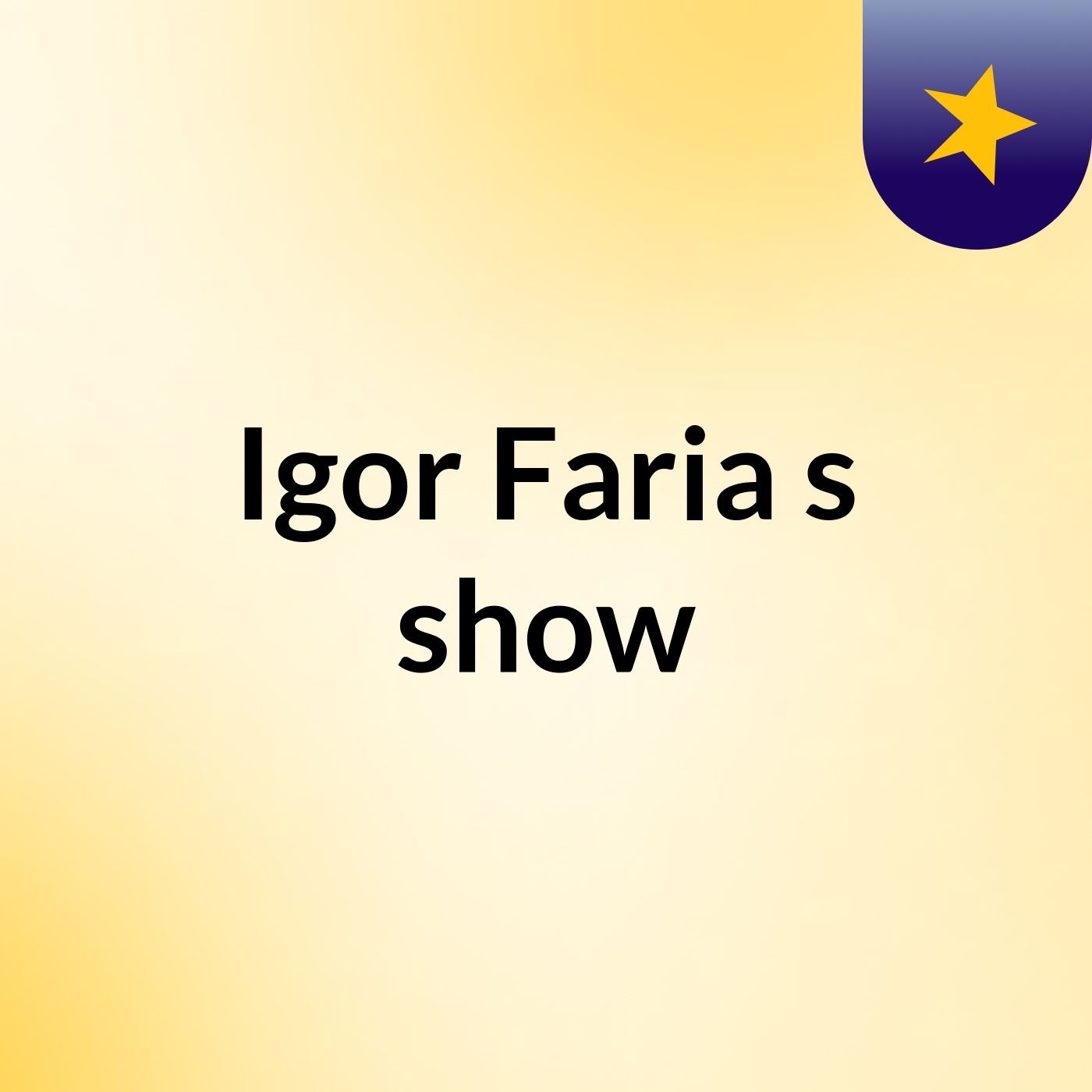 Igor Faria's show