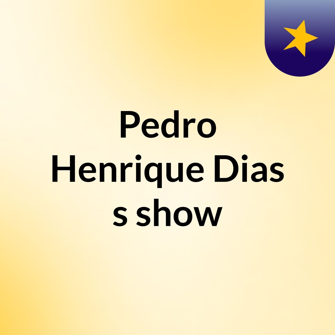 Pedro Henrique Dias's show