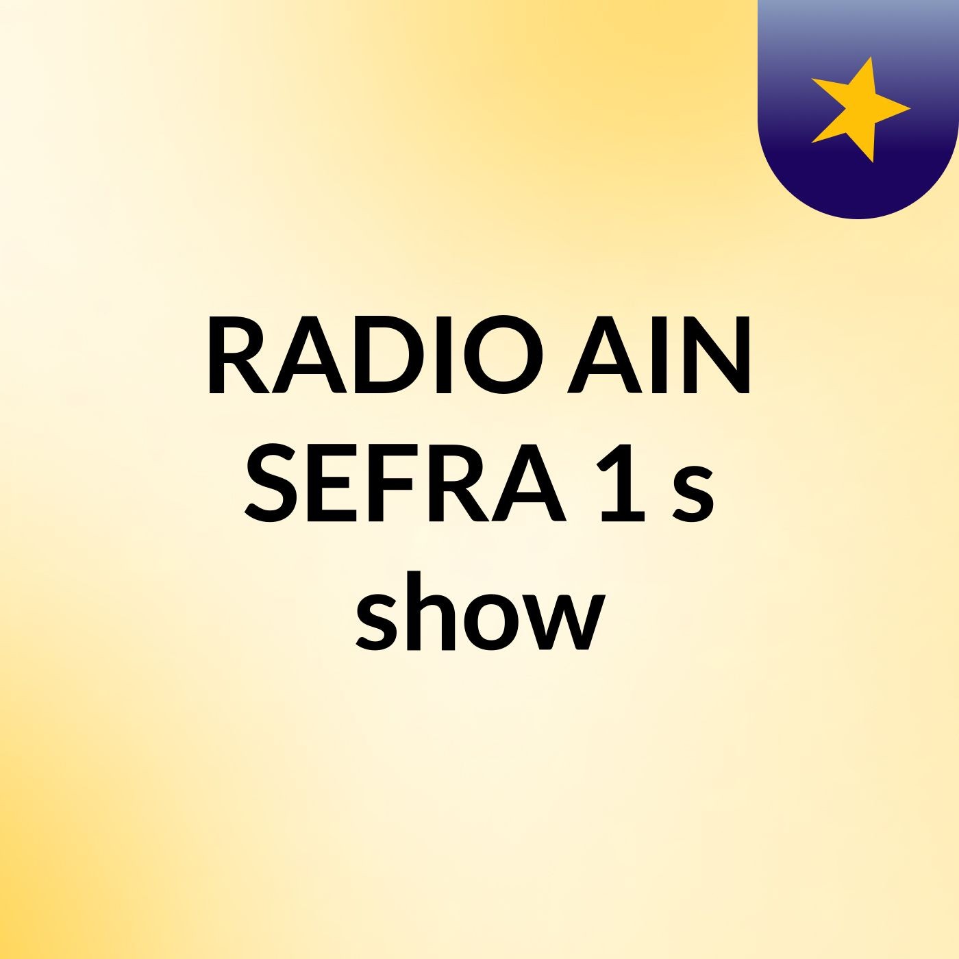 RADIO AIN SEFRA 1's show