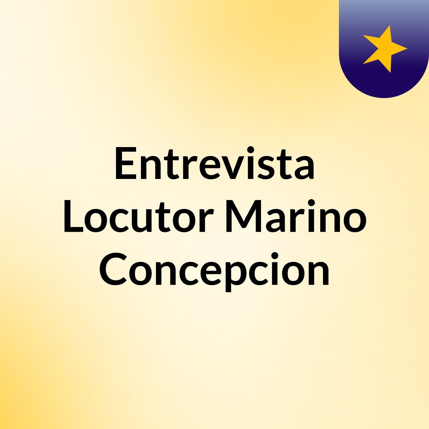 Entrevista Locutor Marino Concepcion